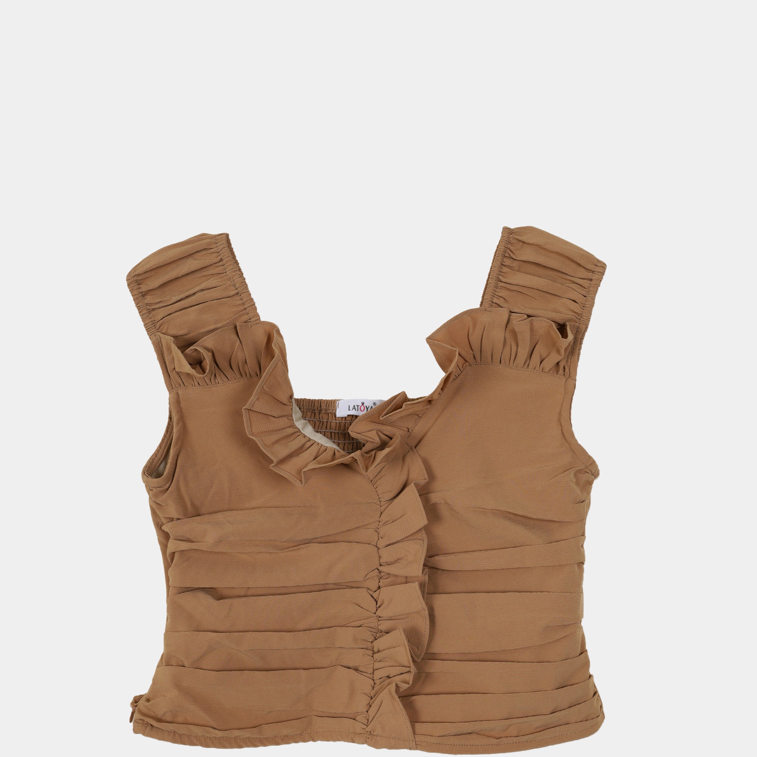 Ruched Crop Top s106450059
