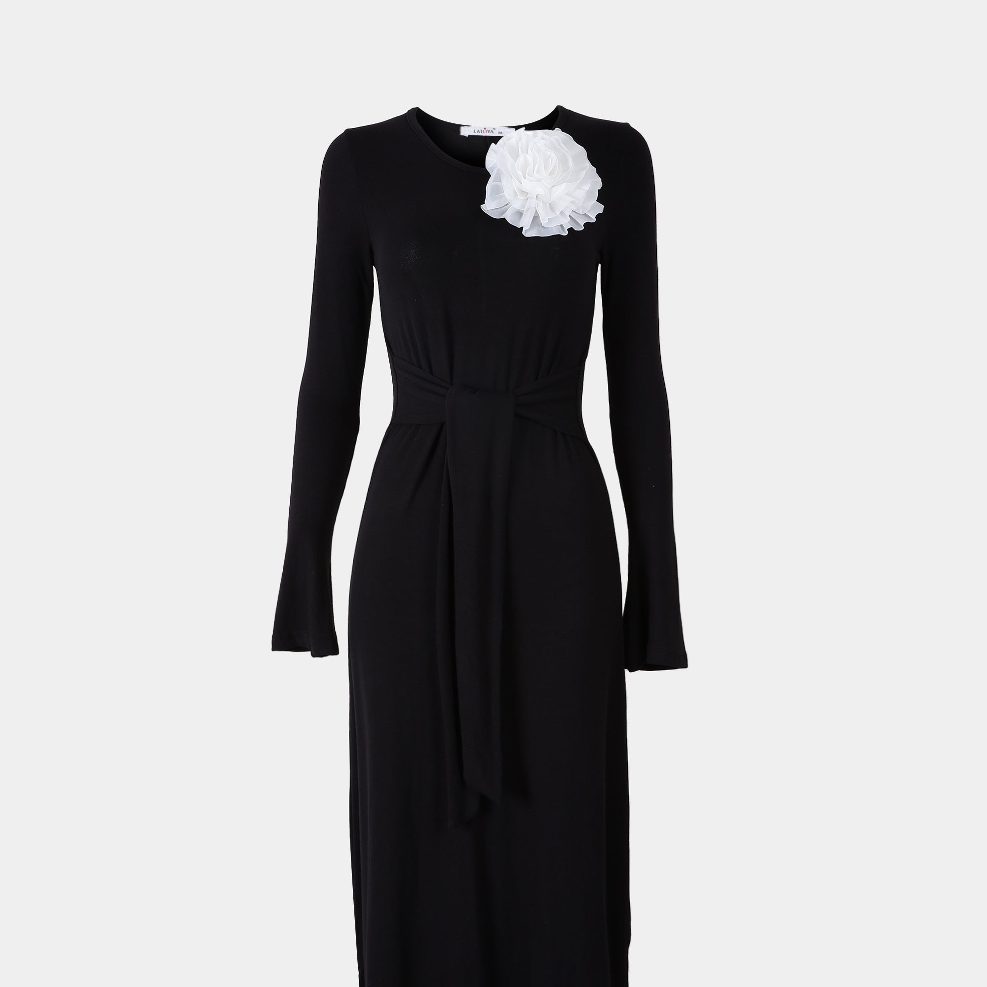 Solid Fitted Dress s10733104