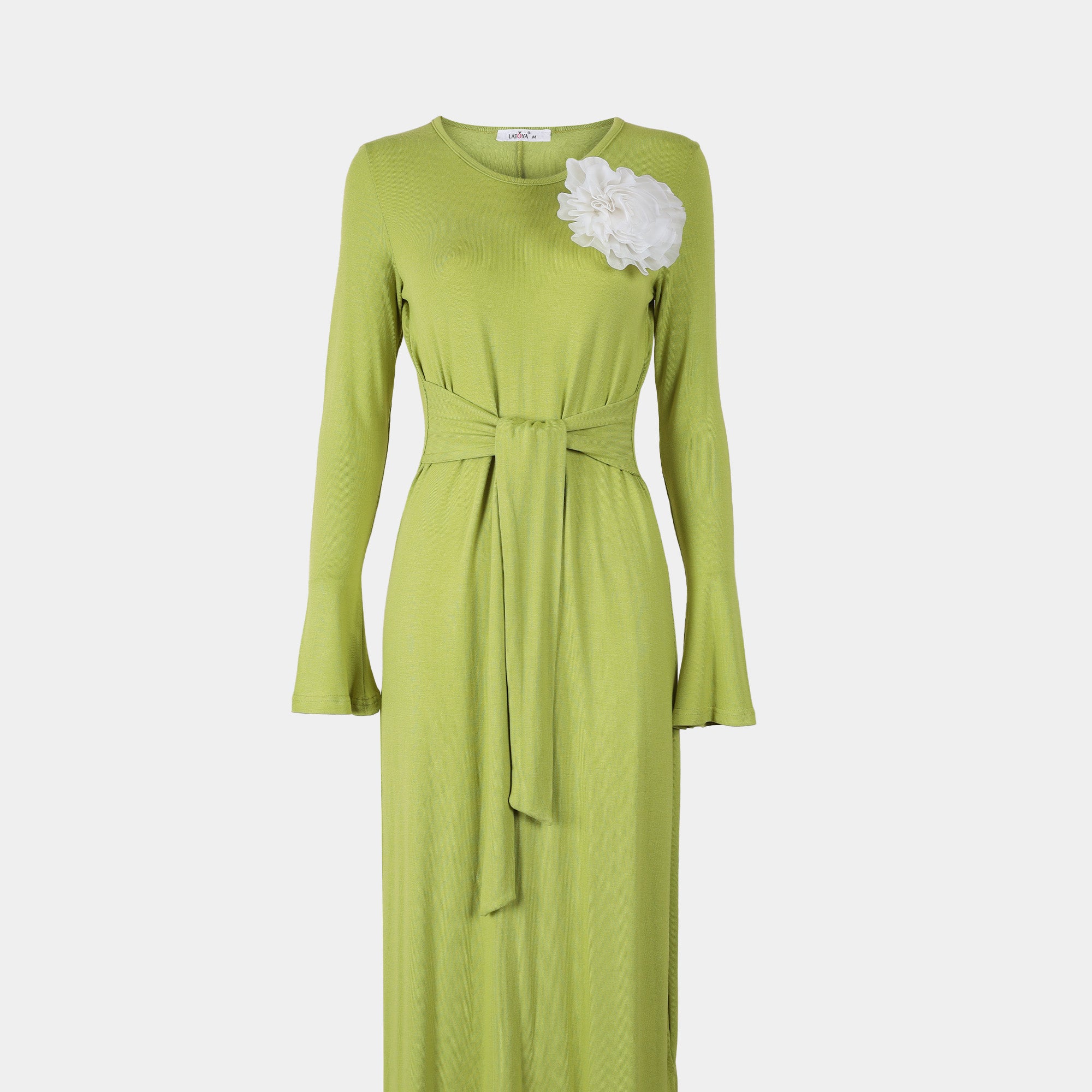 Solid Fitted Dress s10733104