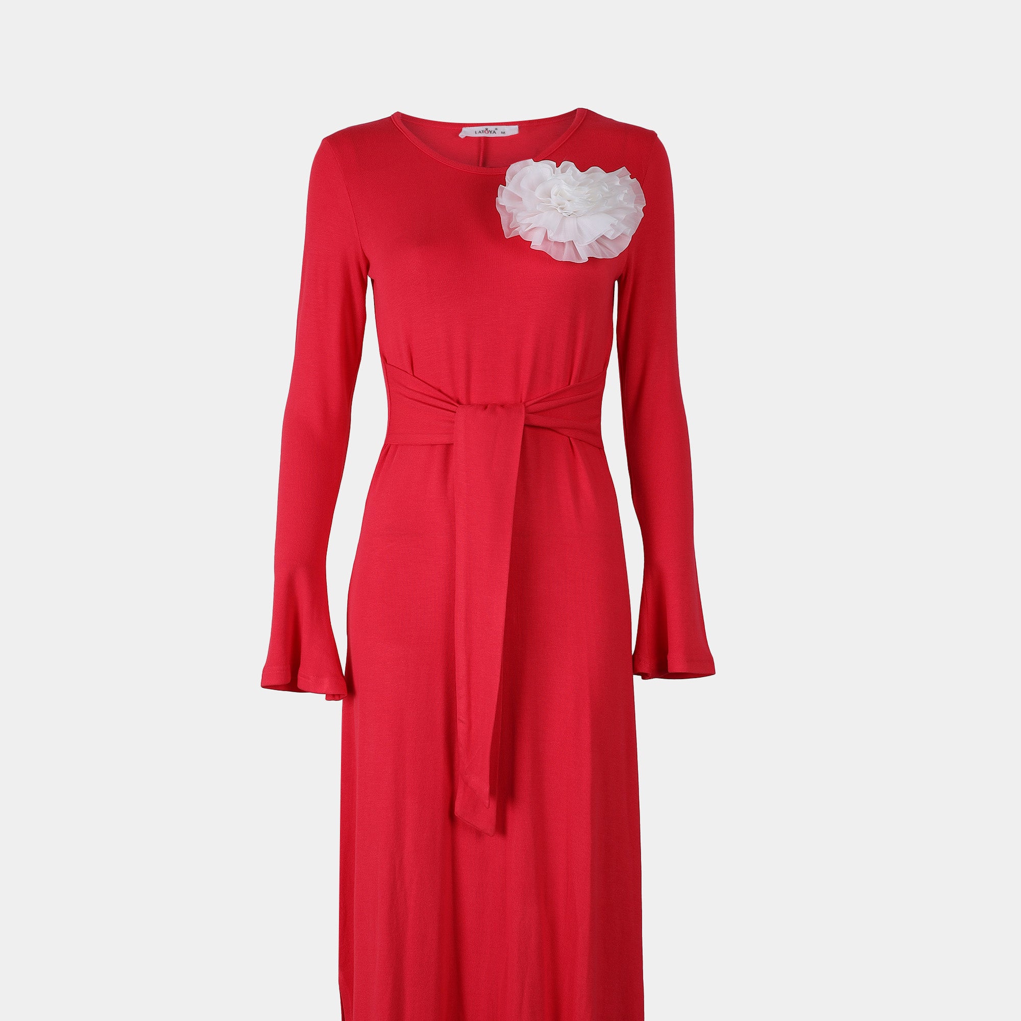 Solid Fitted Dress s10733104