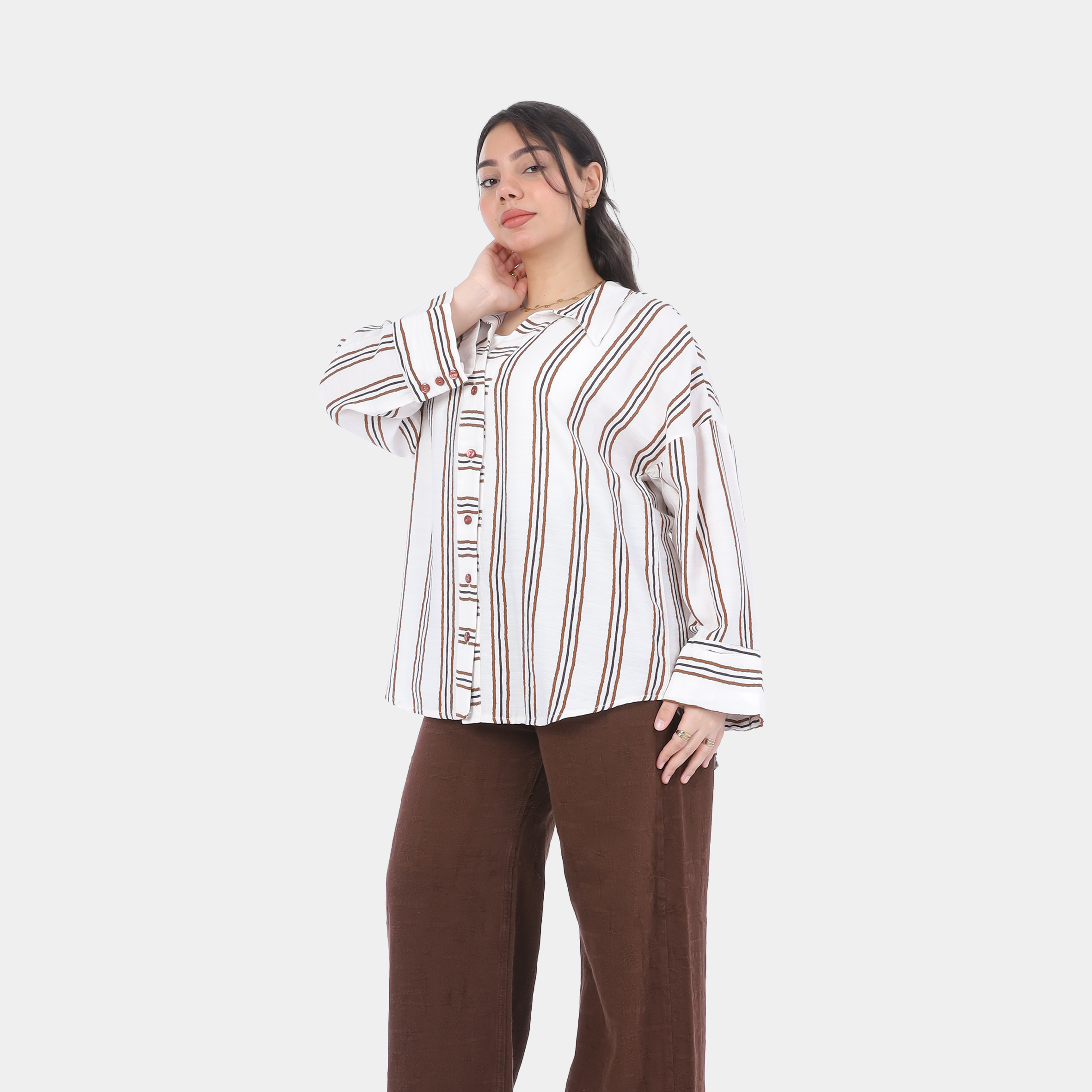 Oversized Striped Shirt 2006/073/1