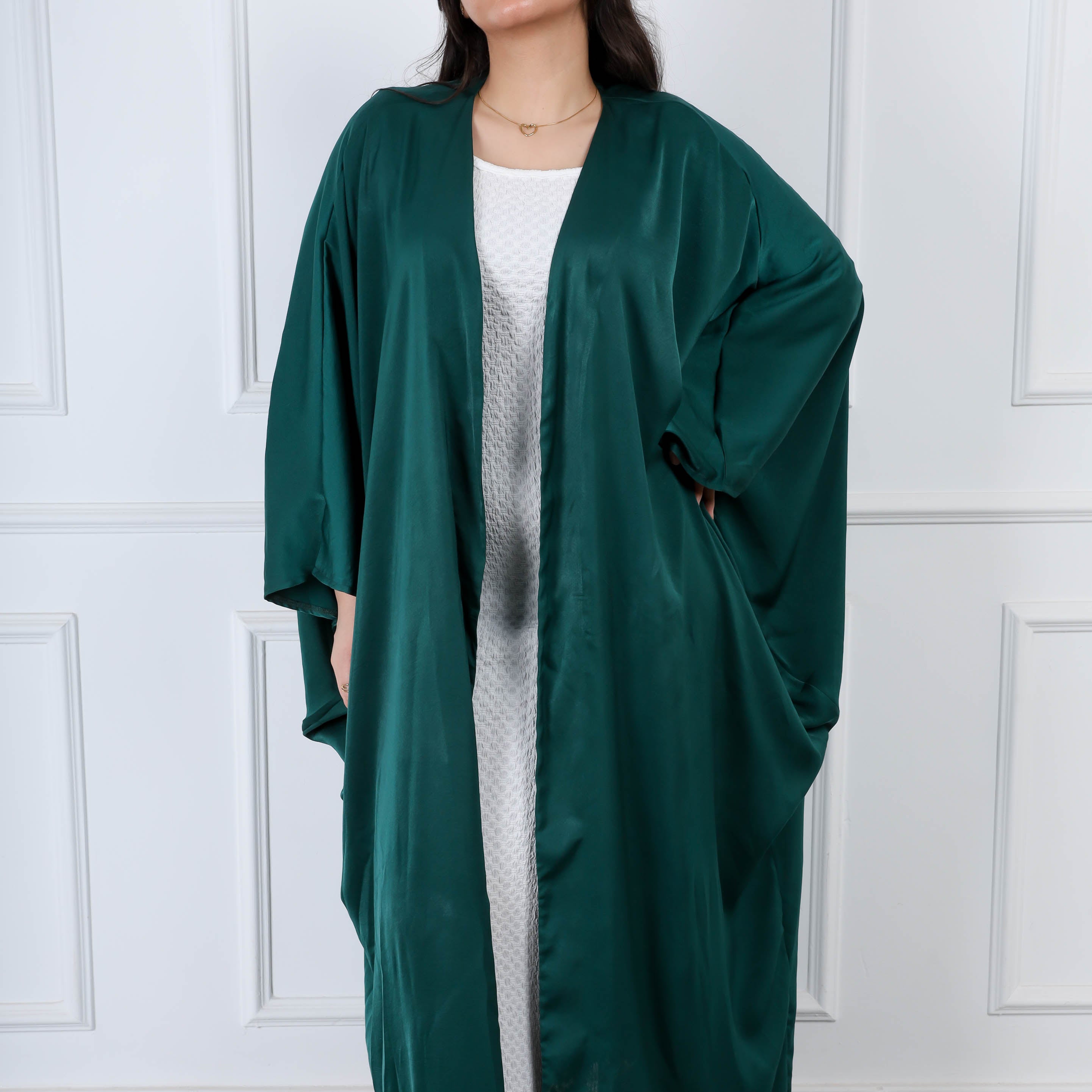 Oversized Satin Kimono s1501402