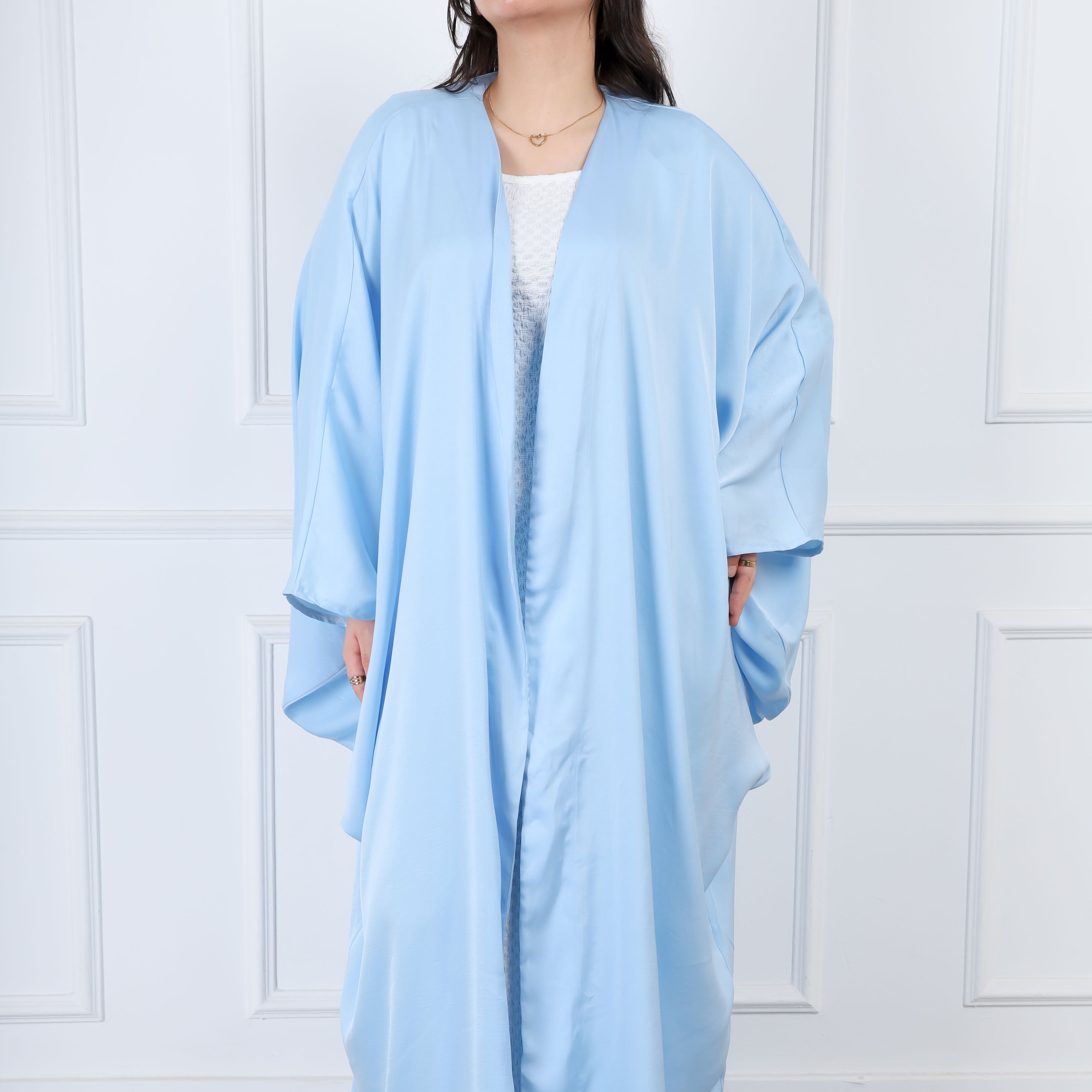Oversized Satin Kimono s1501402