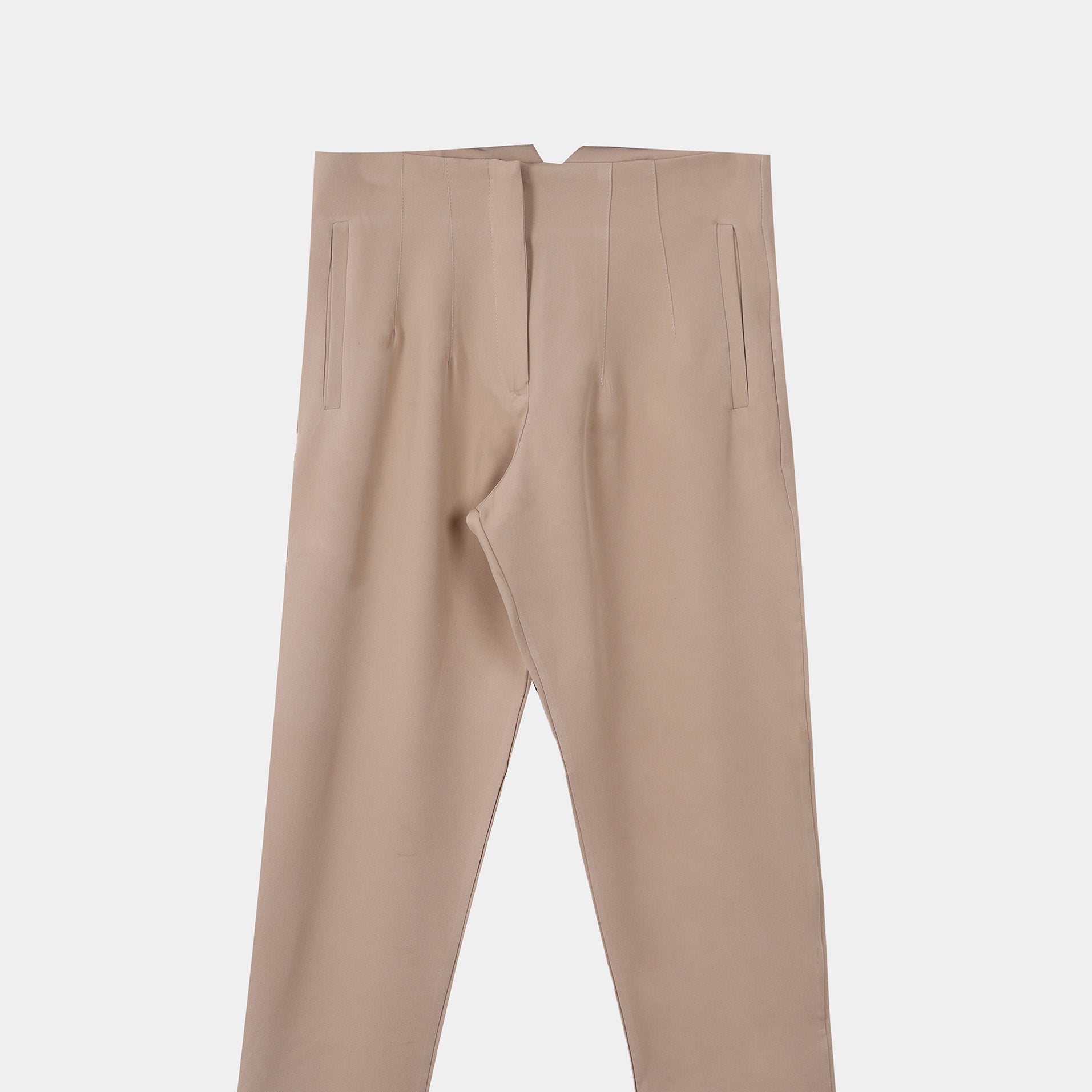 High-Waisted Tapered Trousers s150260007