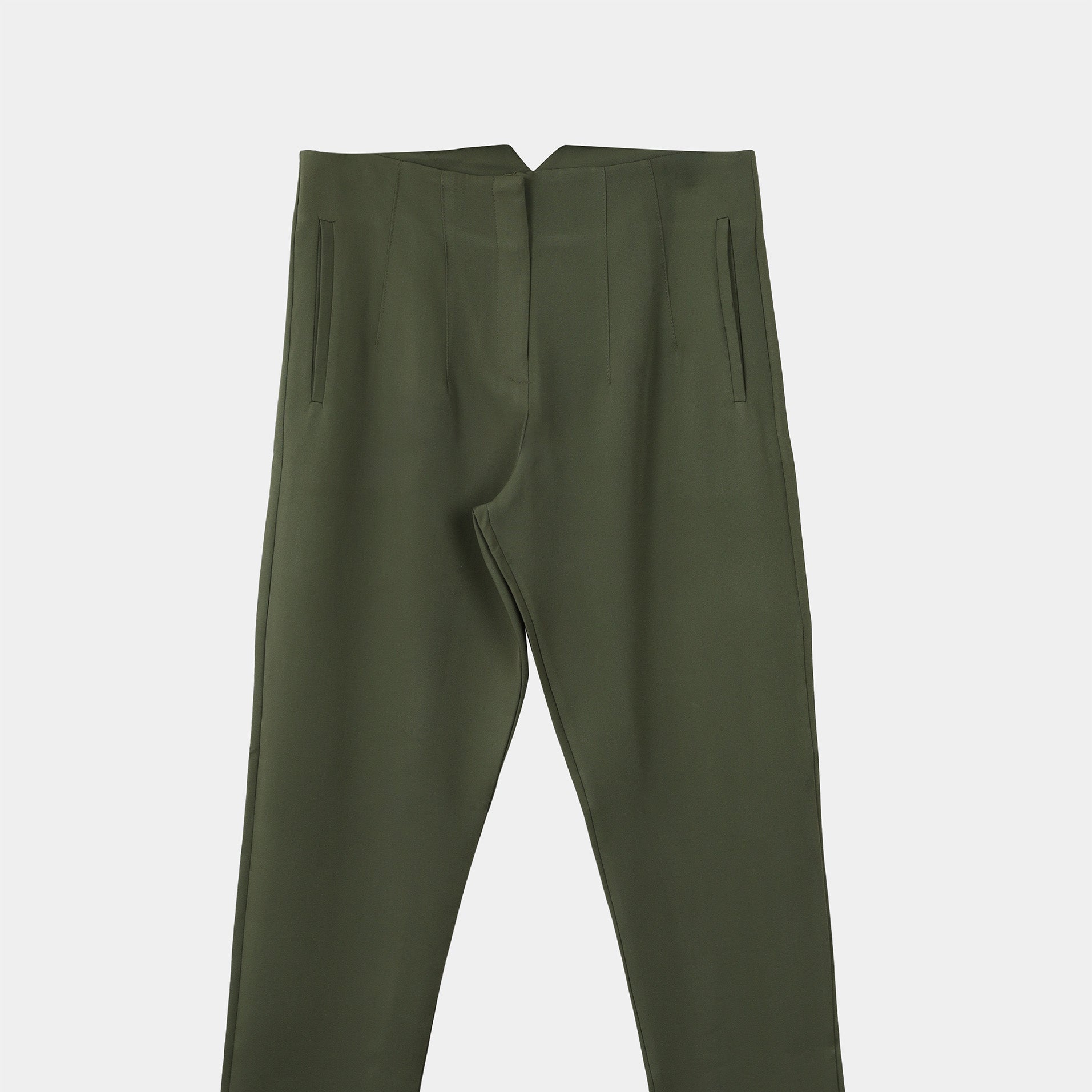 High-Waisted Tapered Trousers s150260007