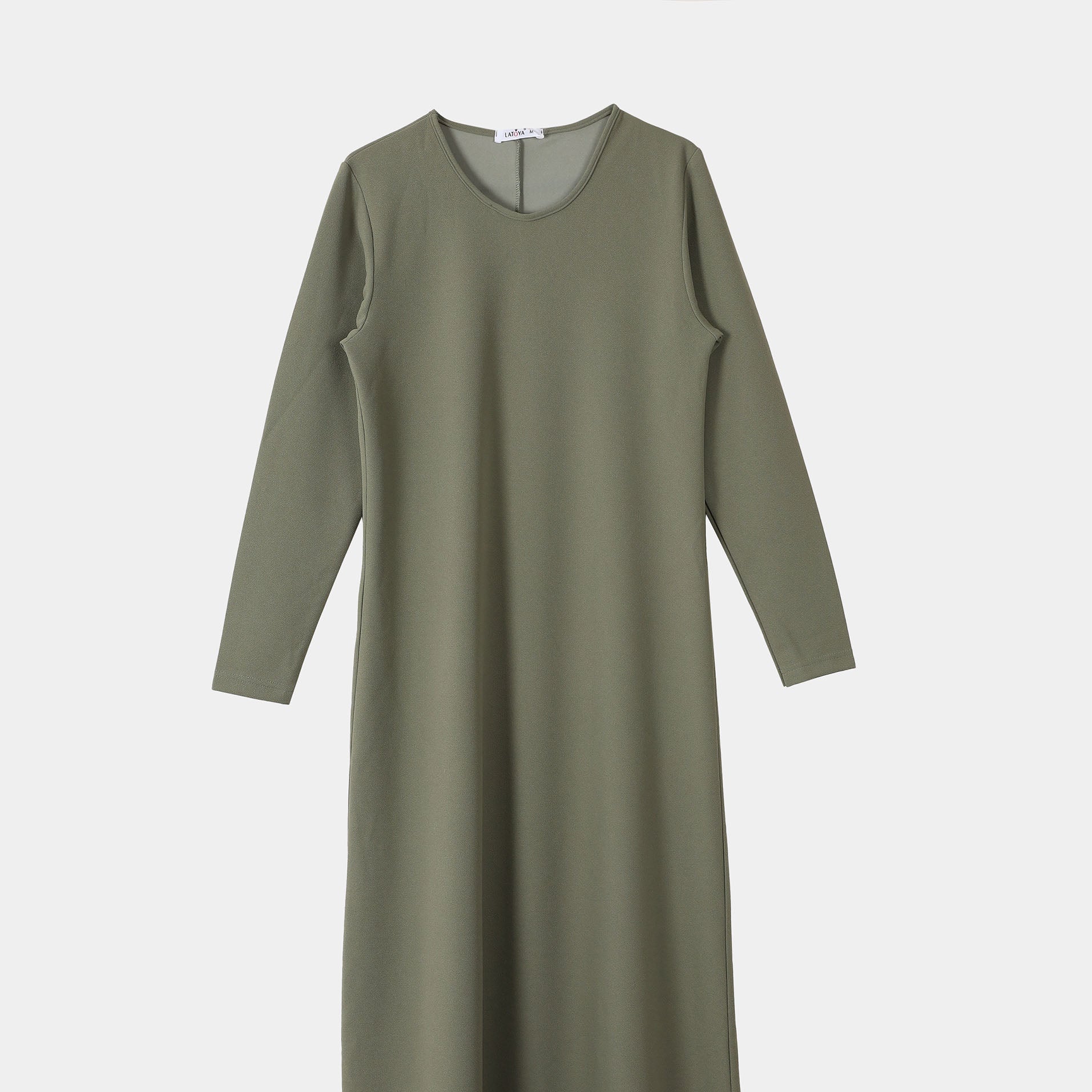 Elegant Knitted Maxi Basic s15032402
