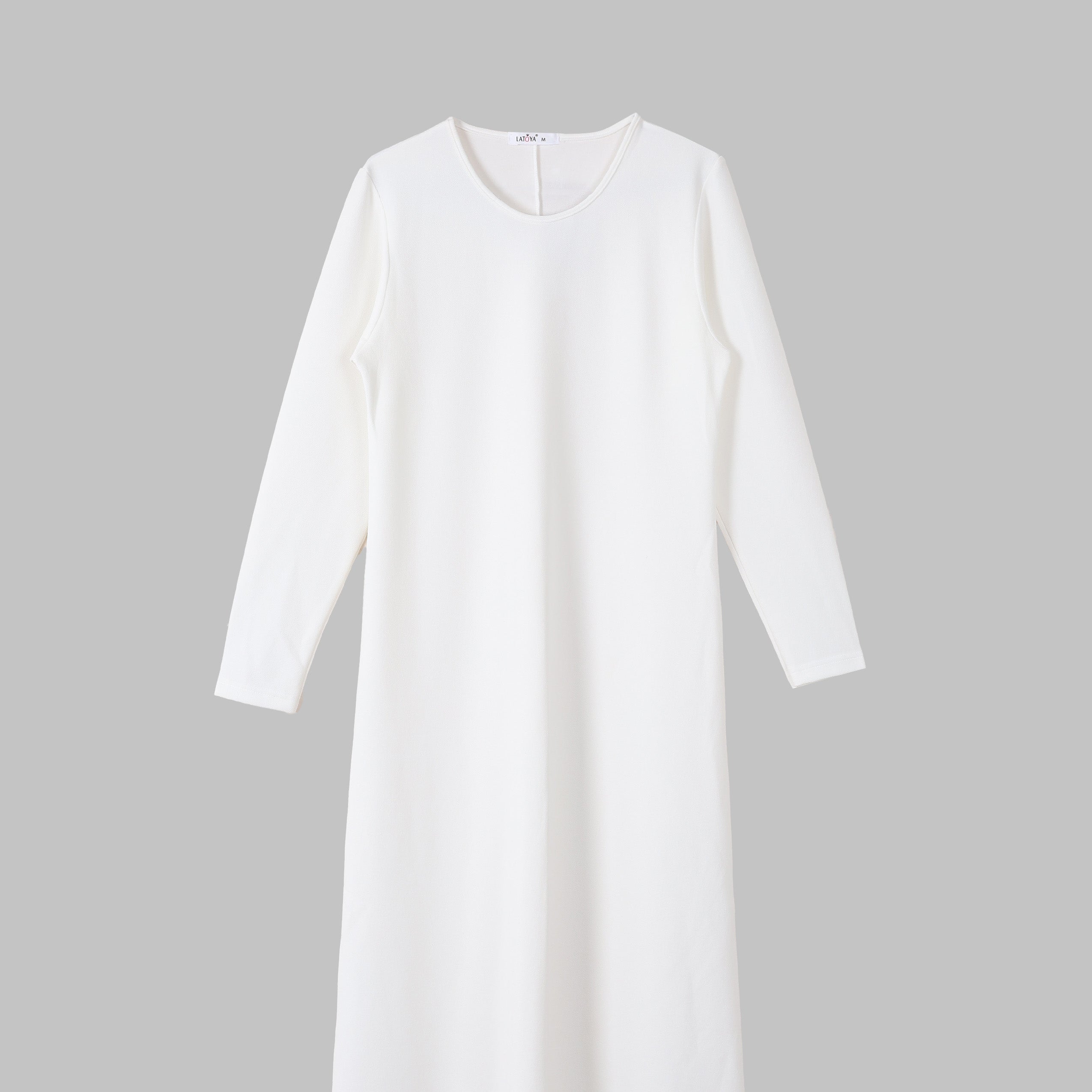 Elegant Knitted Maxi Basic s15032402