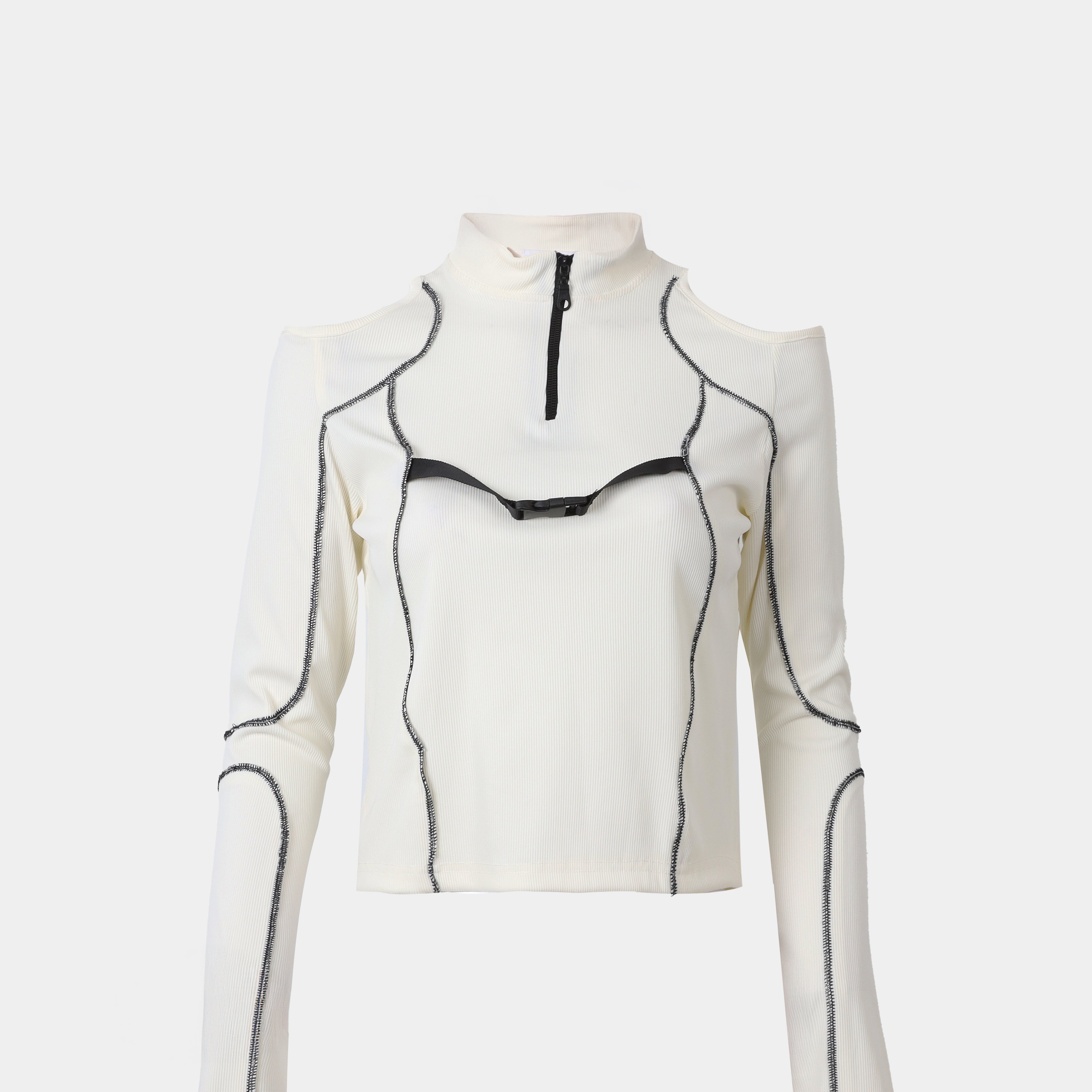 Skinny Stripe Stitch Top s1518133