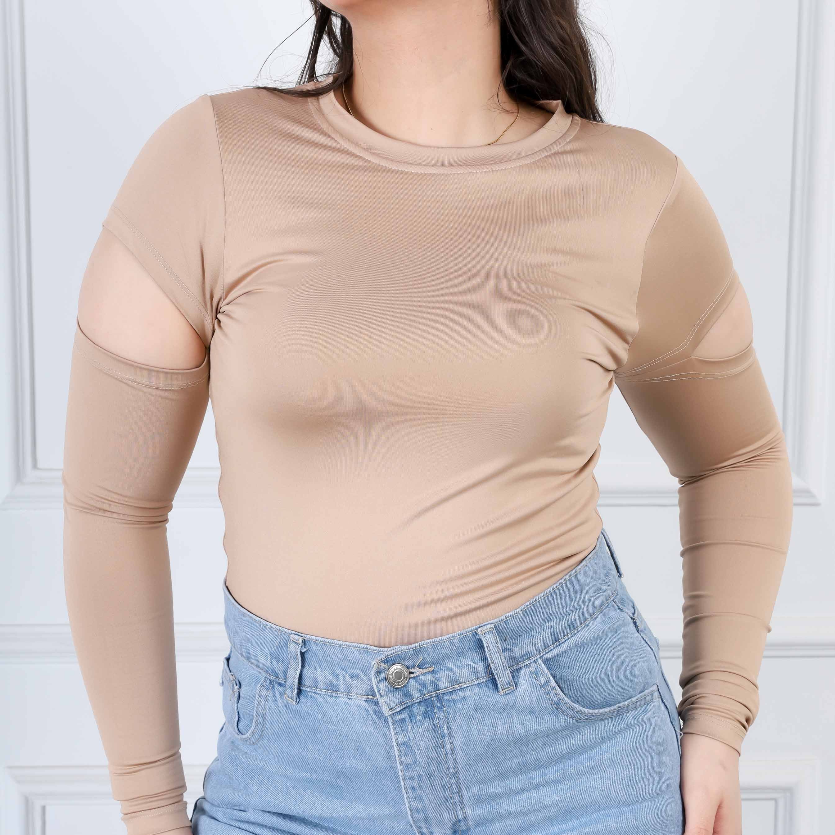 Off-Shoulder basic Top s15189033