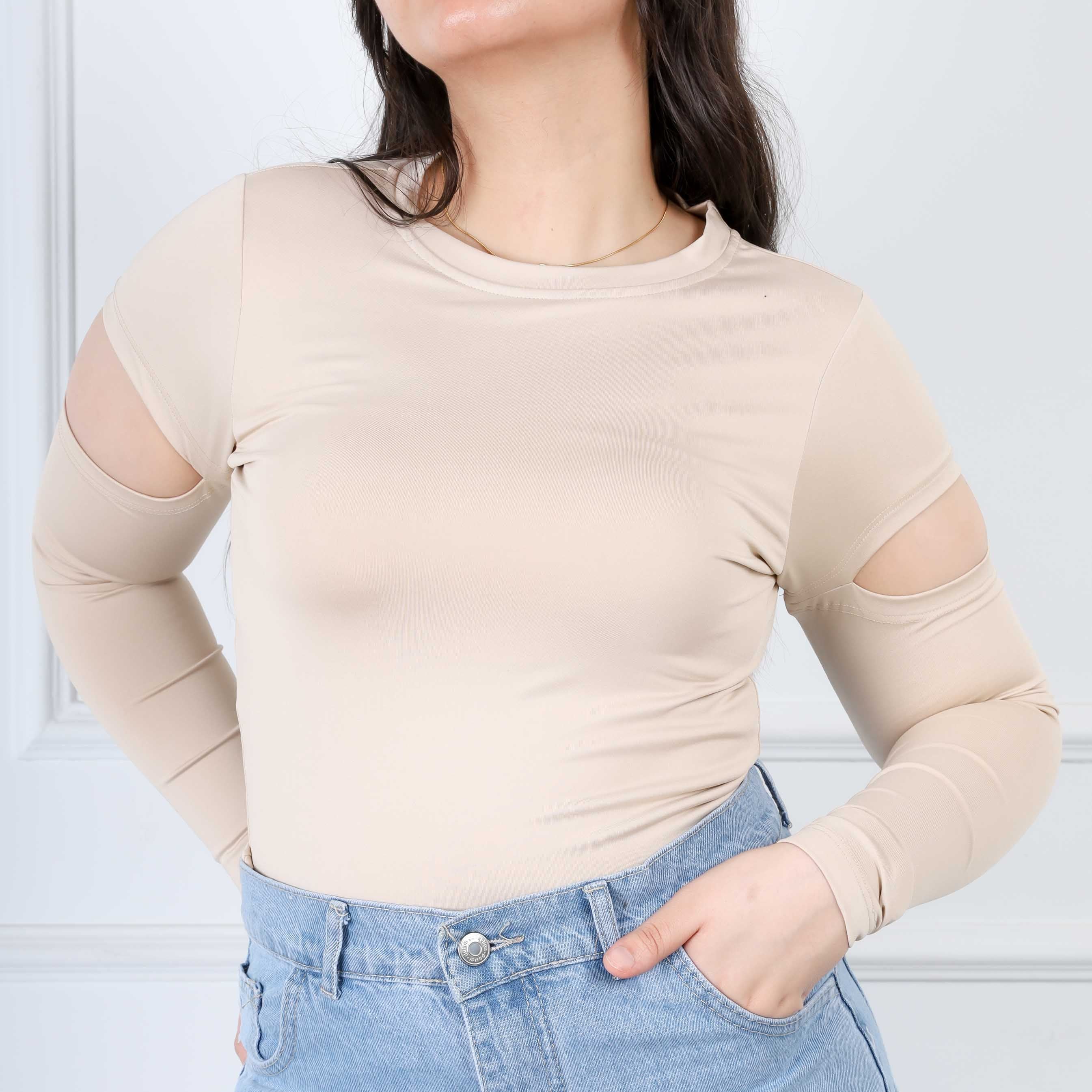 Off-Shoulder basic Top s15189033