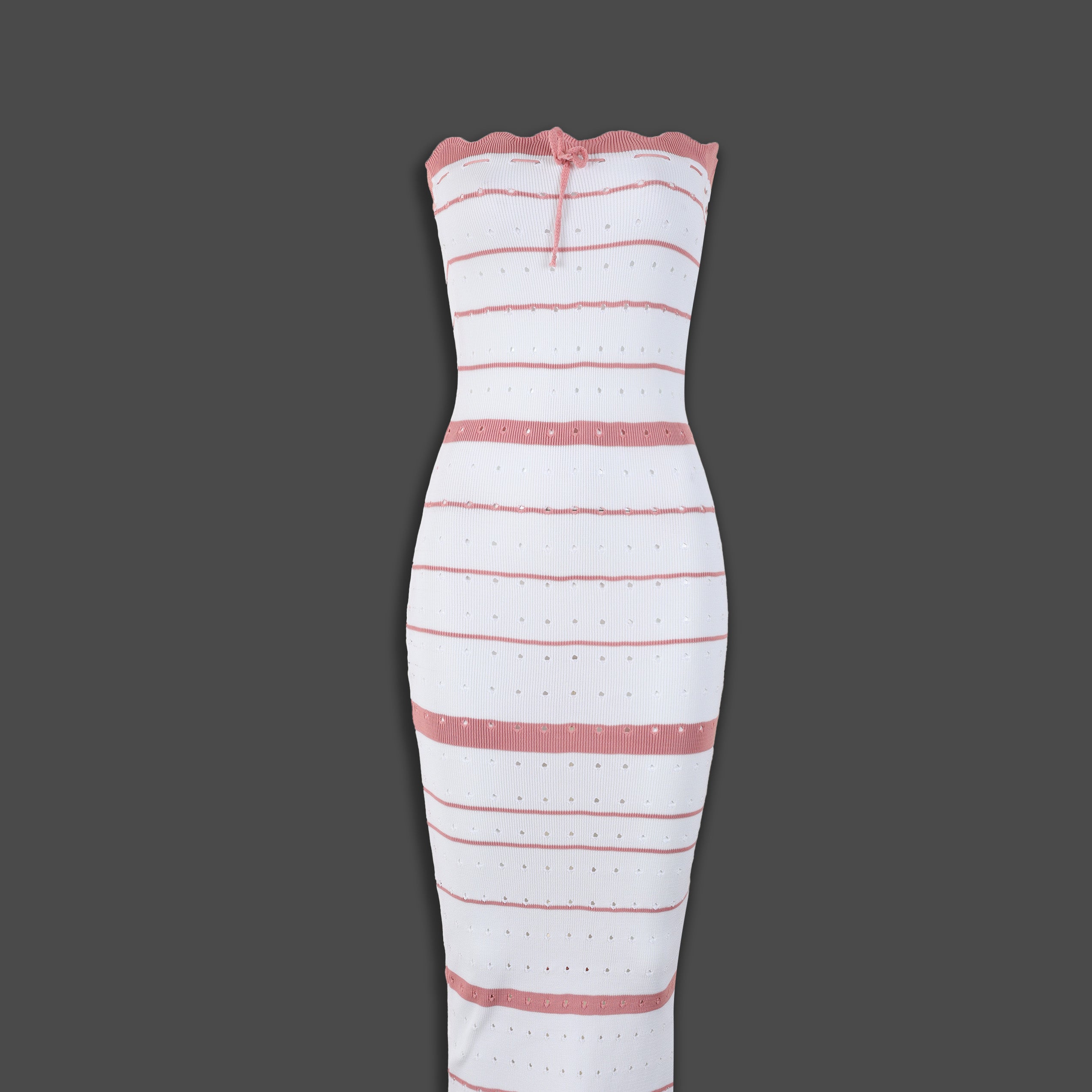 Maxi Striped Tube Dress s15202601