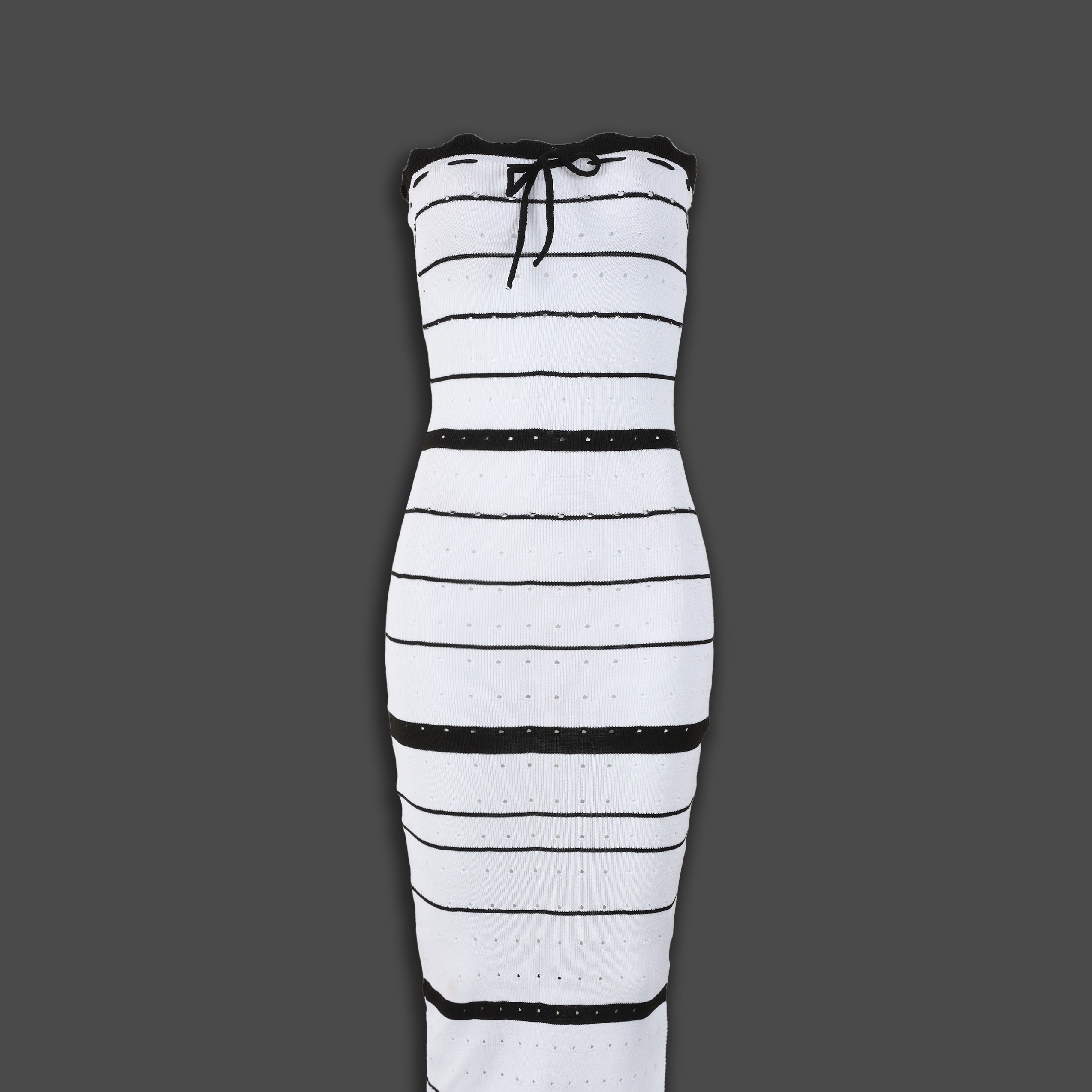 Maxi Striped Tube Dress s15202601