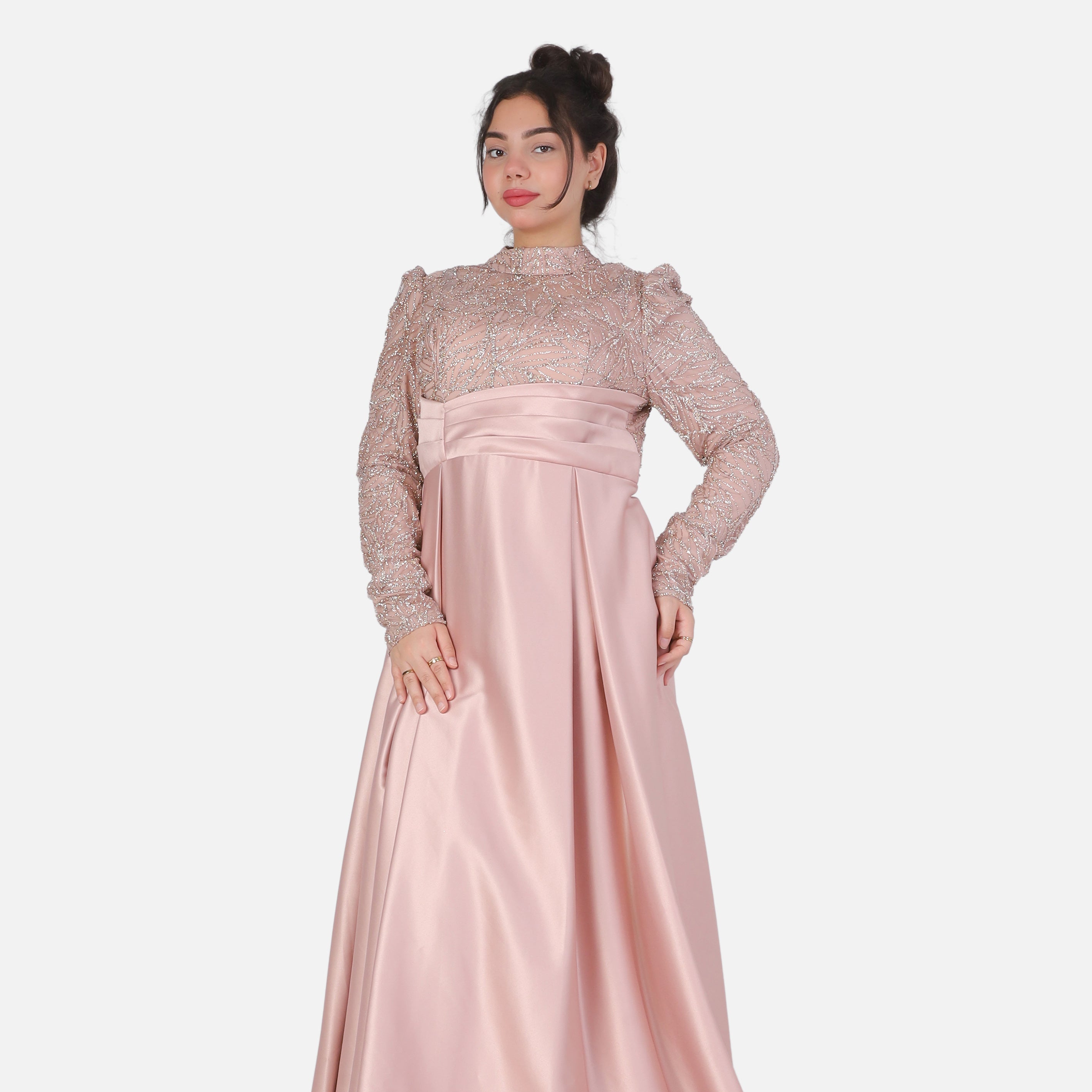 Handmade & Satin Evening Dress 1531552