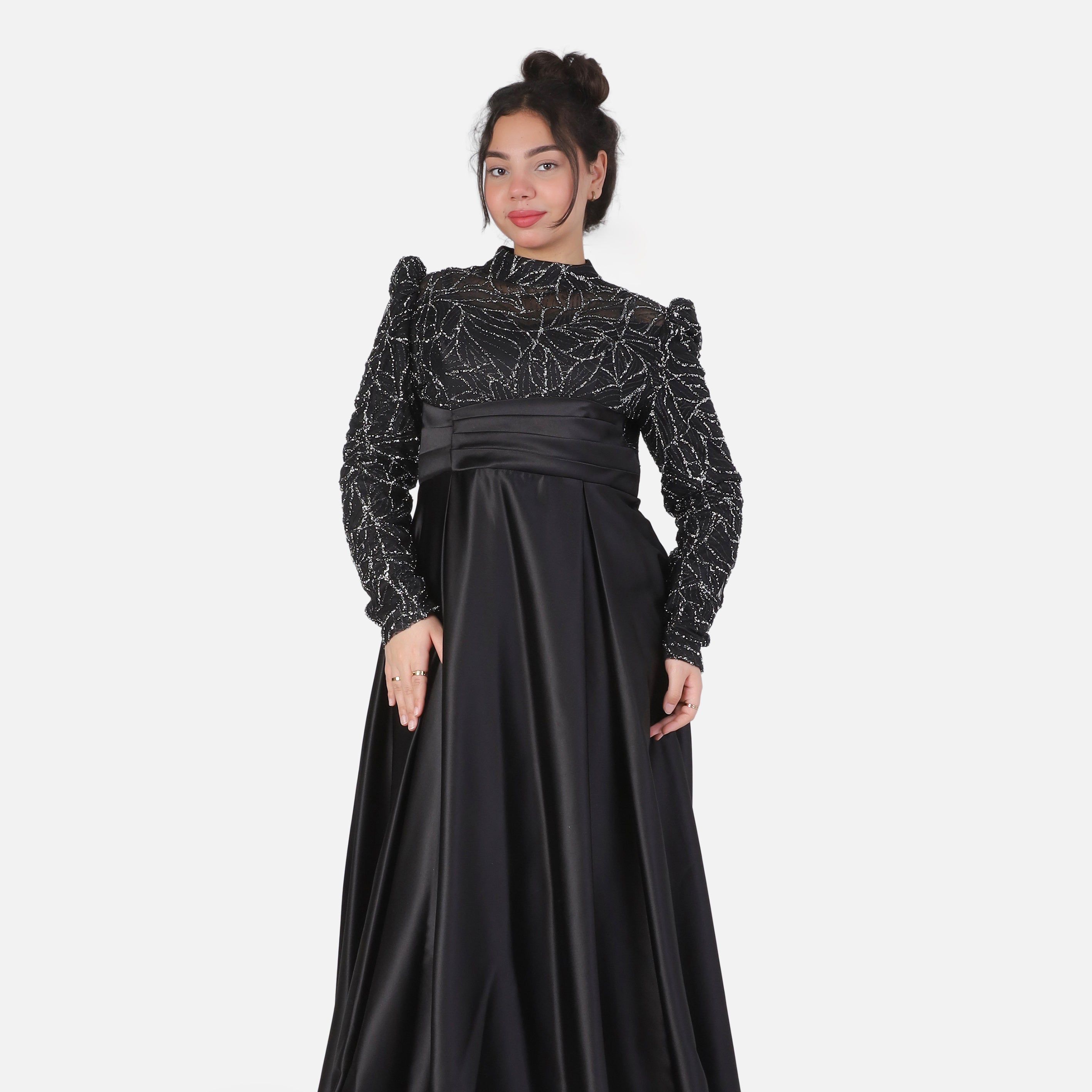 Handmade & Satin Evening Dress 1531552