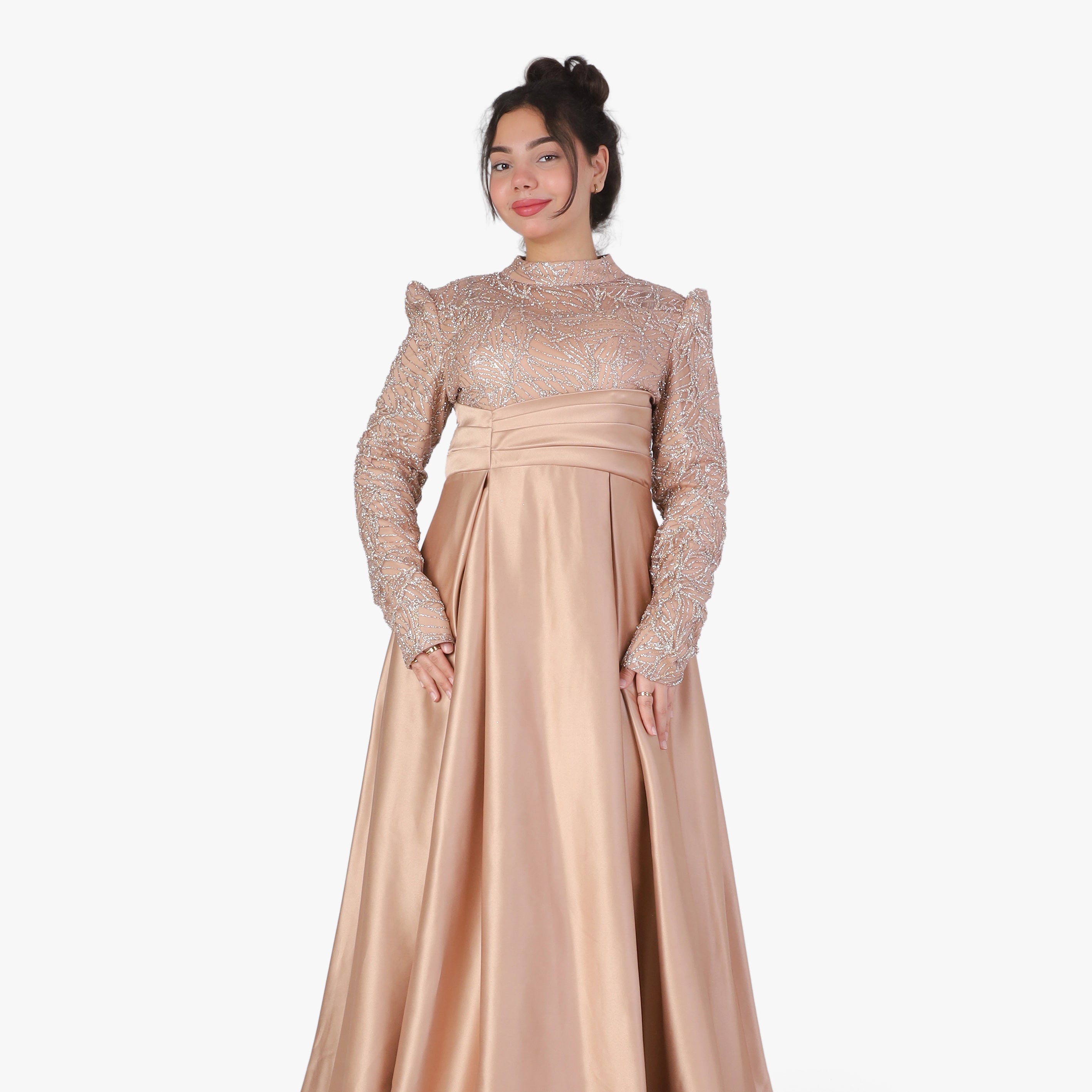 Handmade & Satin Evening Dress 1531552