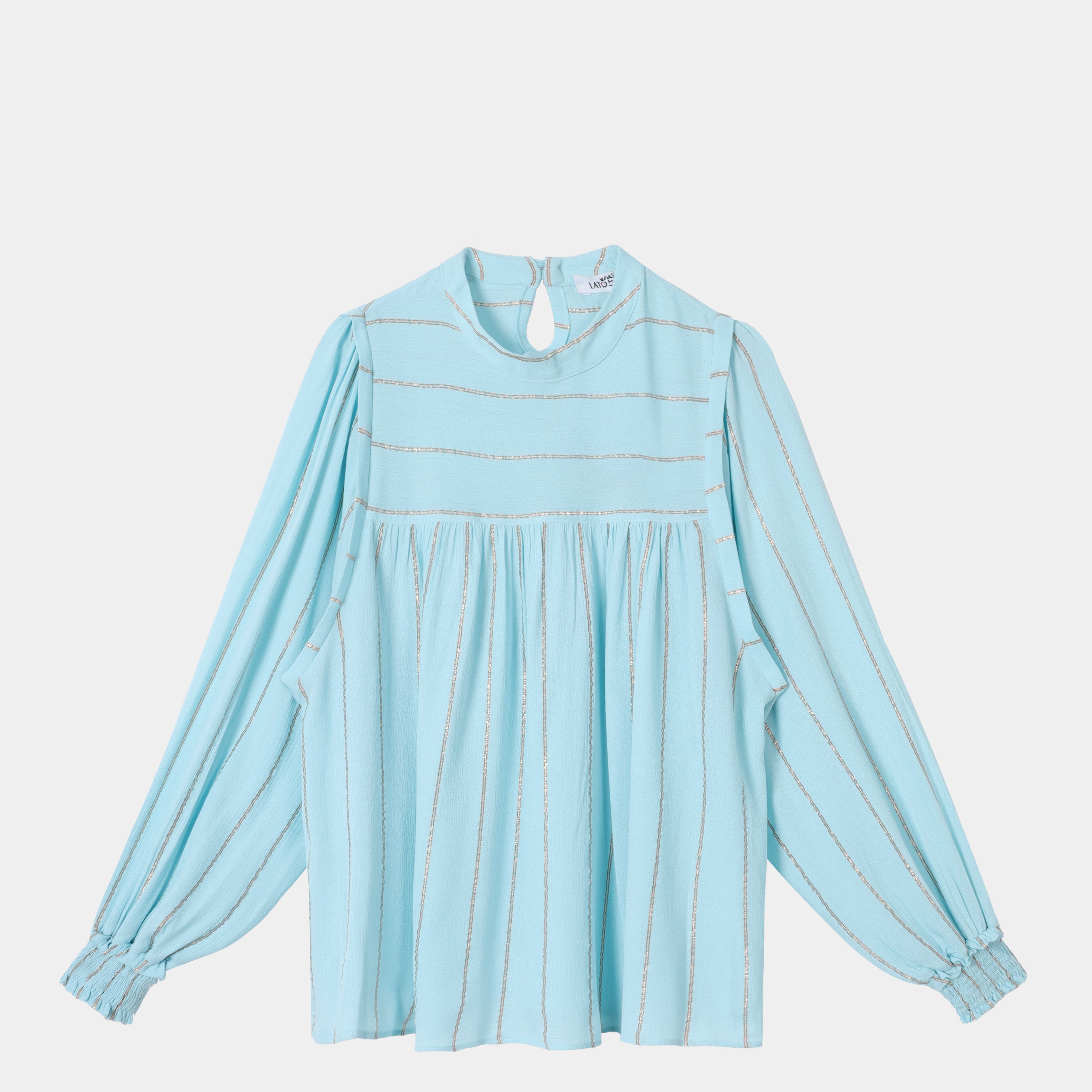 Casual Striped Blouse s154100999