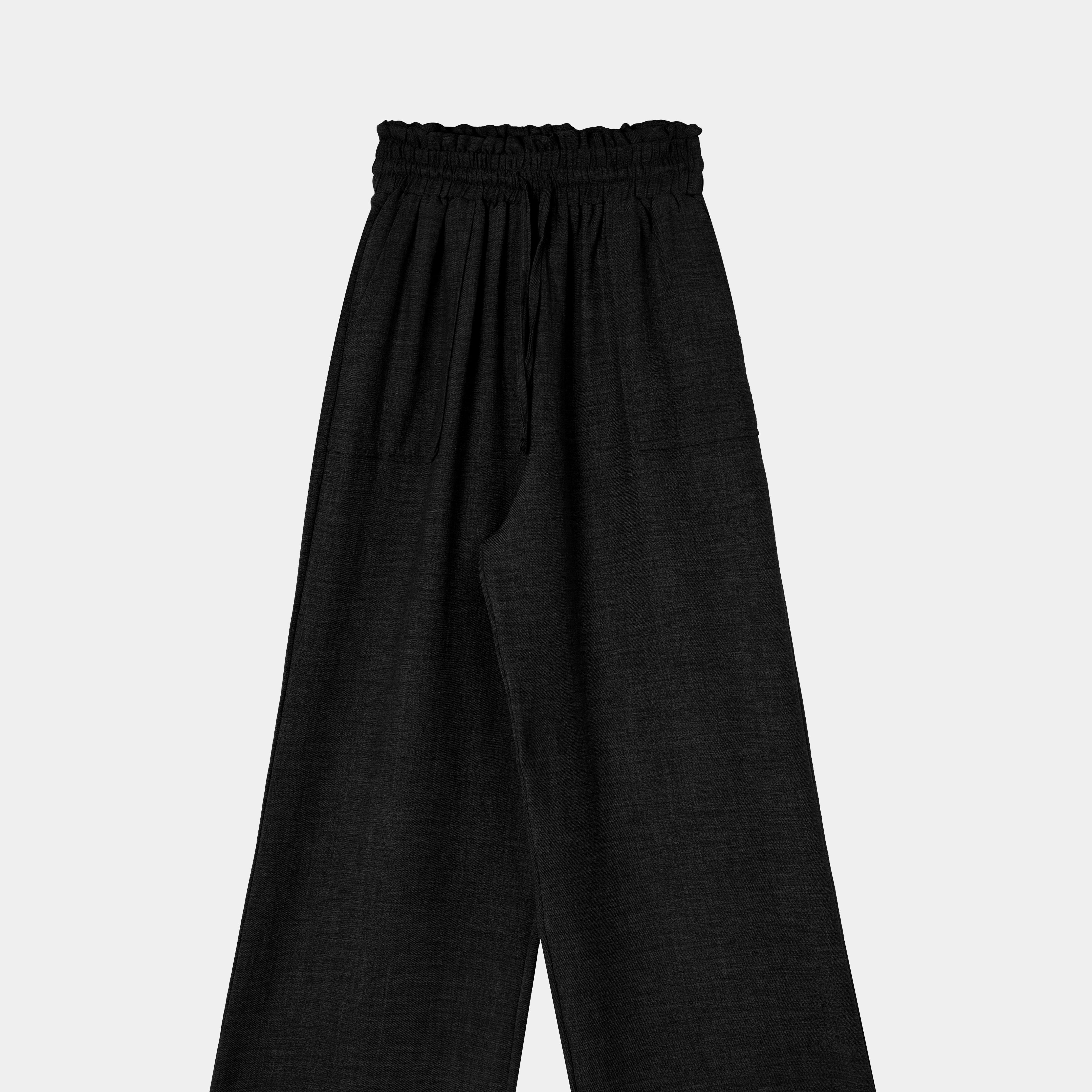 Wide-Leg Waistband Pants s15415550