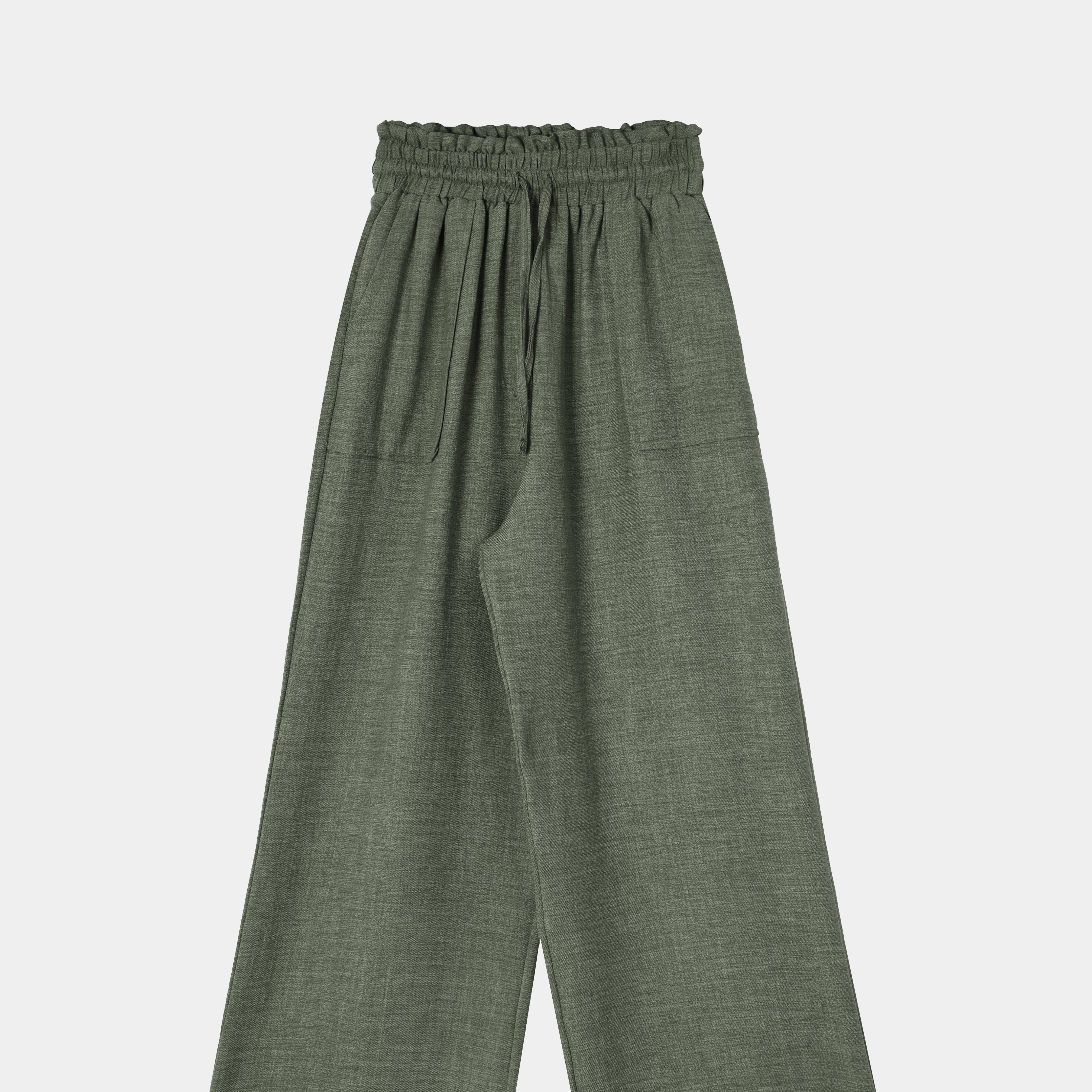 Wide-Leg Waistband Pants s15415550