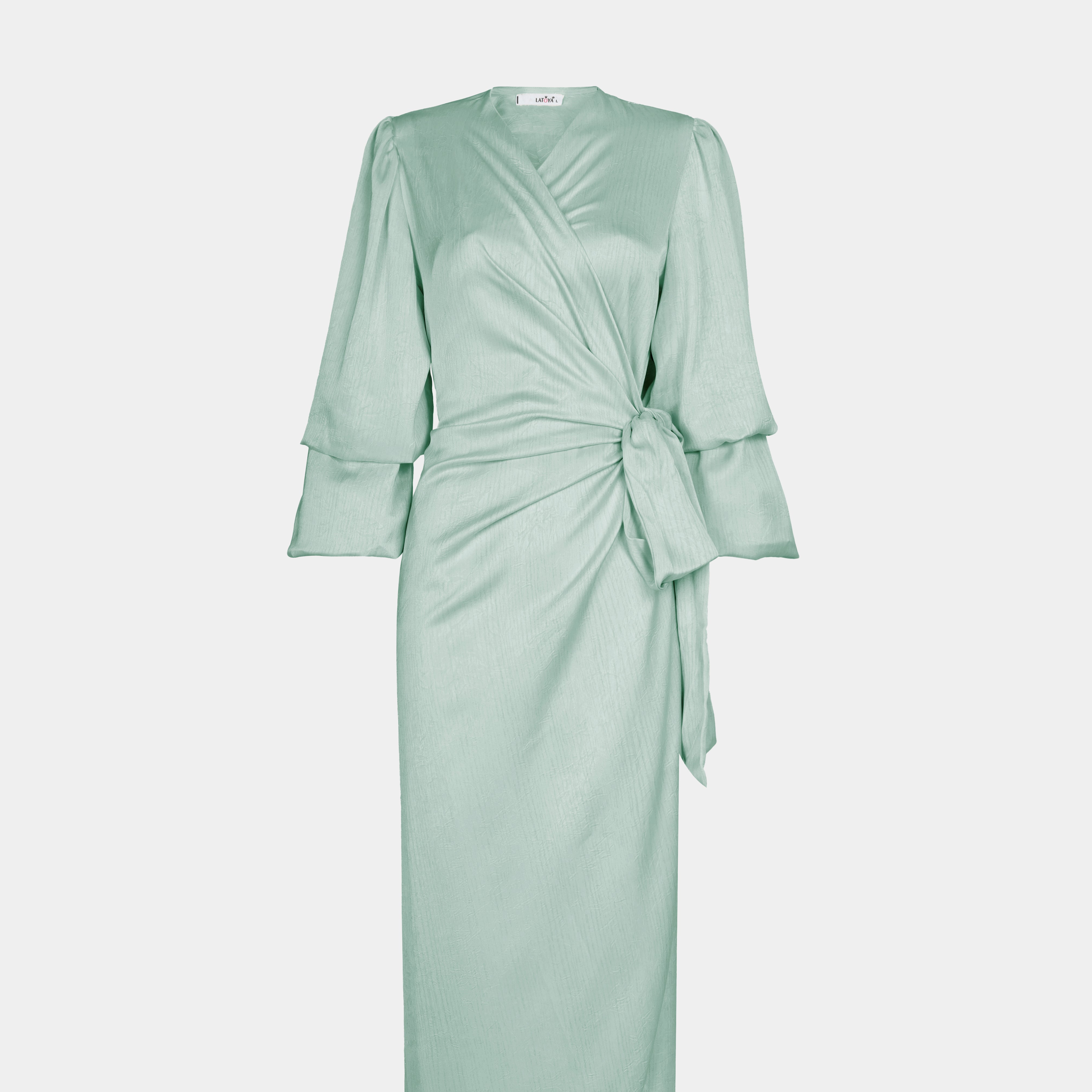 Waist-Tie Wrap Dress s1541777/5