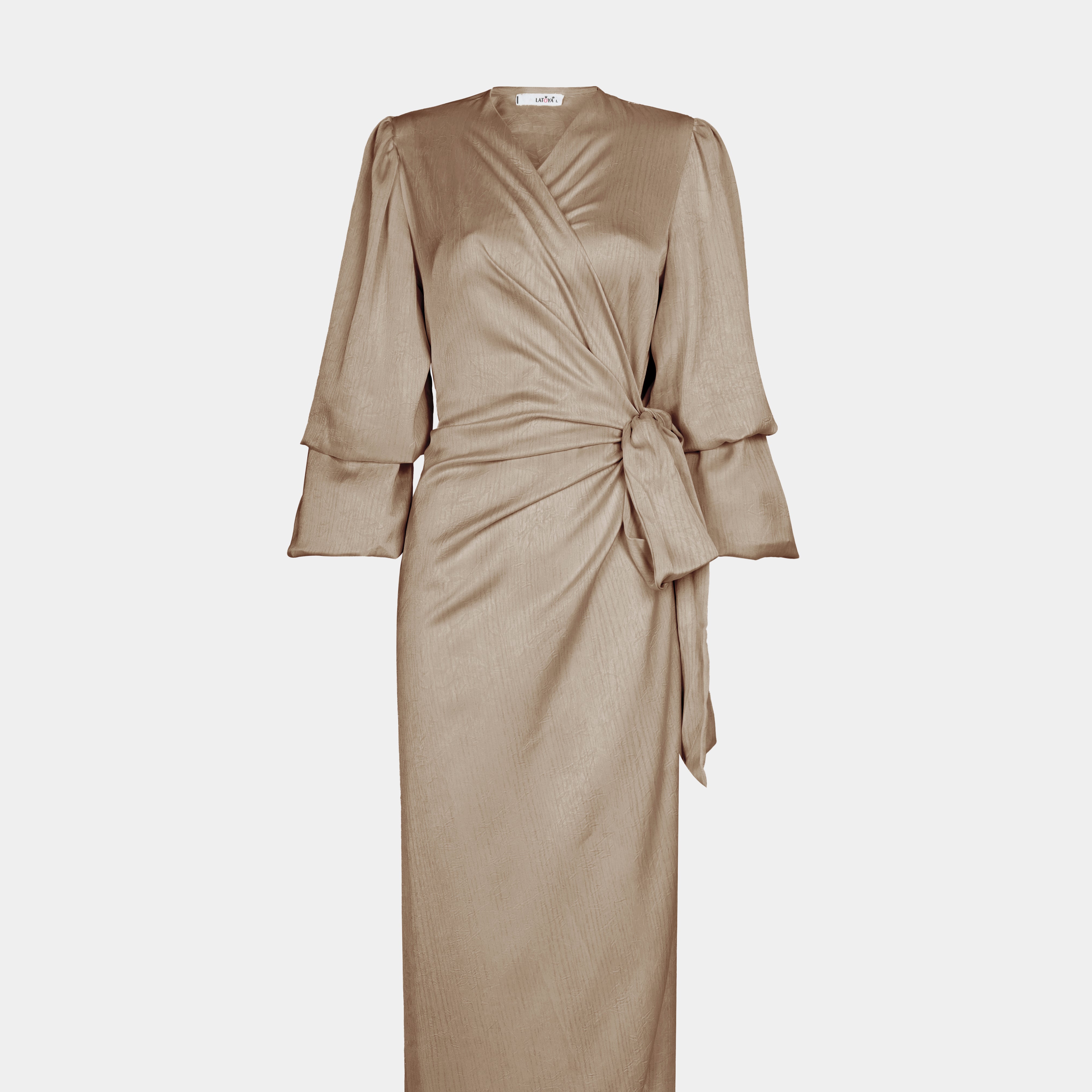 Waist-Tie Wrap Dress s1541777/5