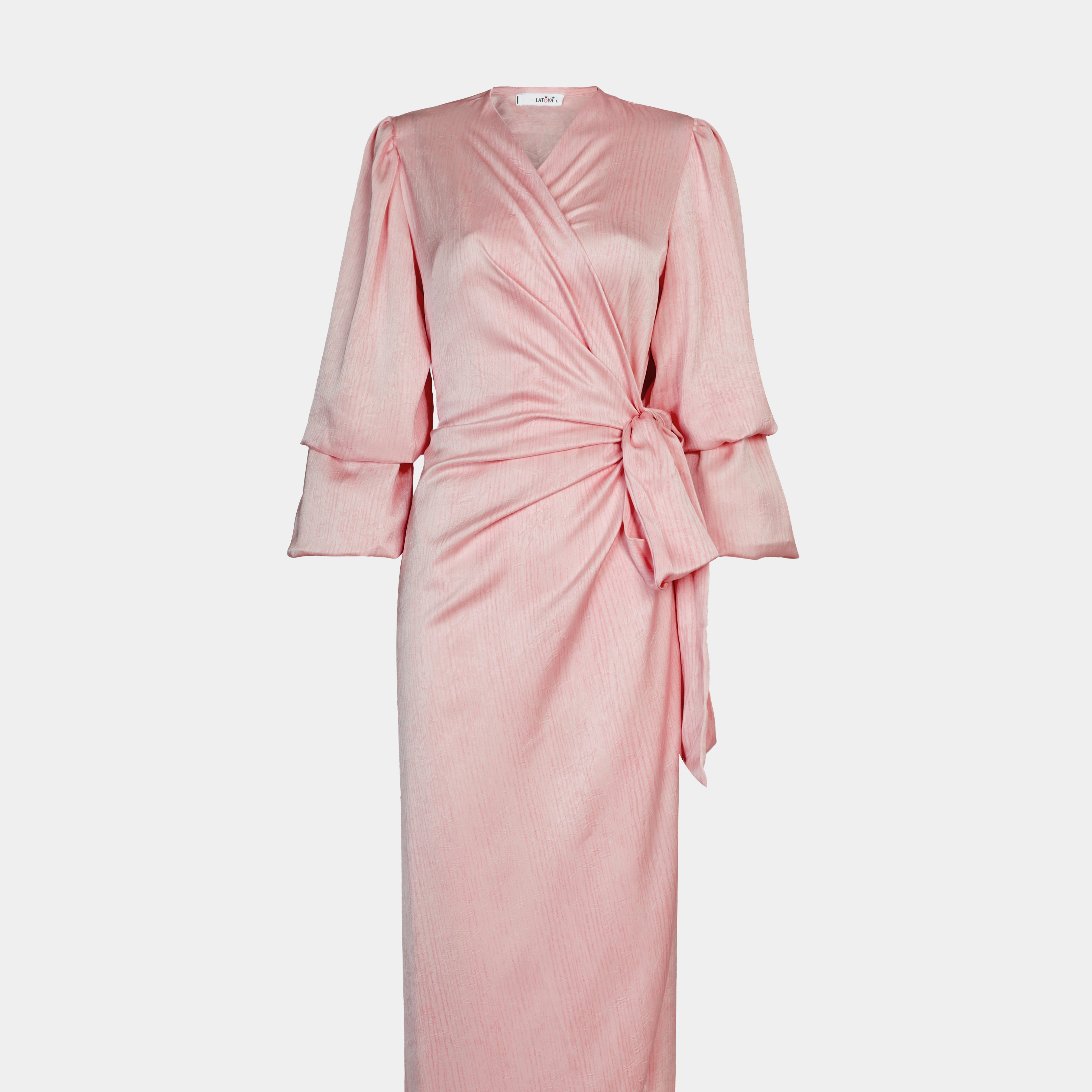 Waist-Tie Wrap Dress s1541777/5