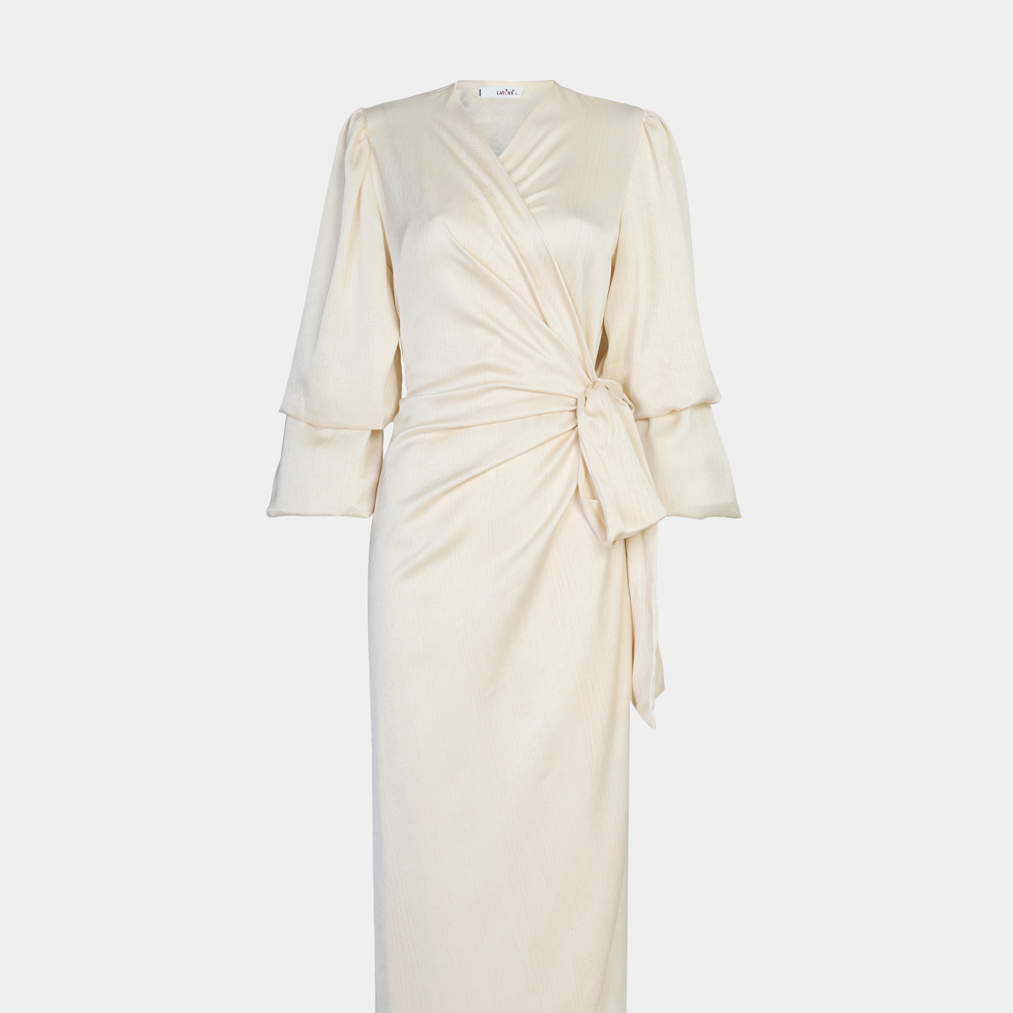 Waist-Tie Wrap Dress s1541777/5