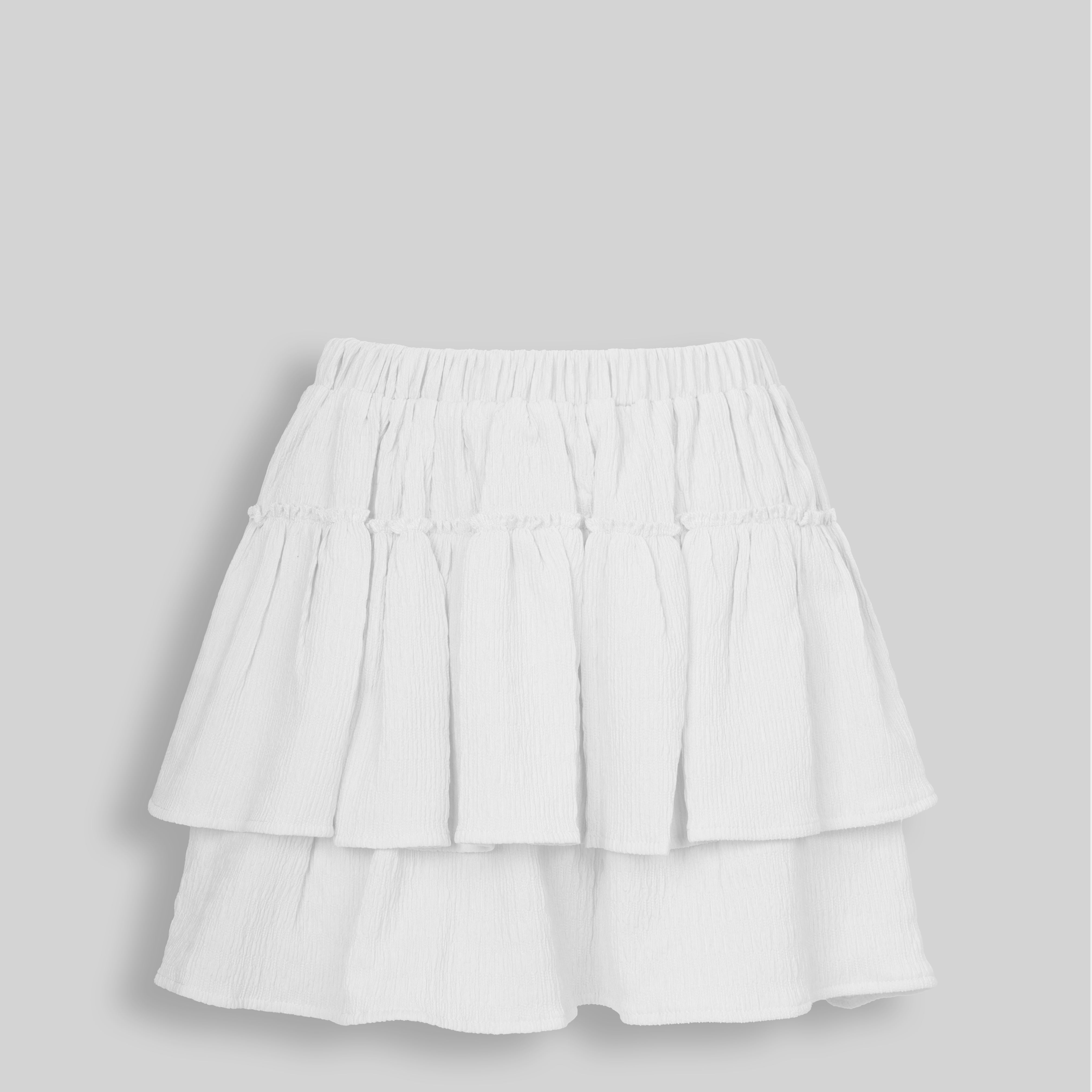 Tiered Mini Skirt s154220014