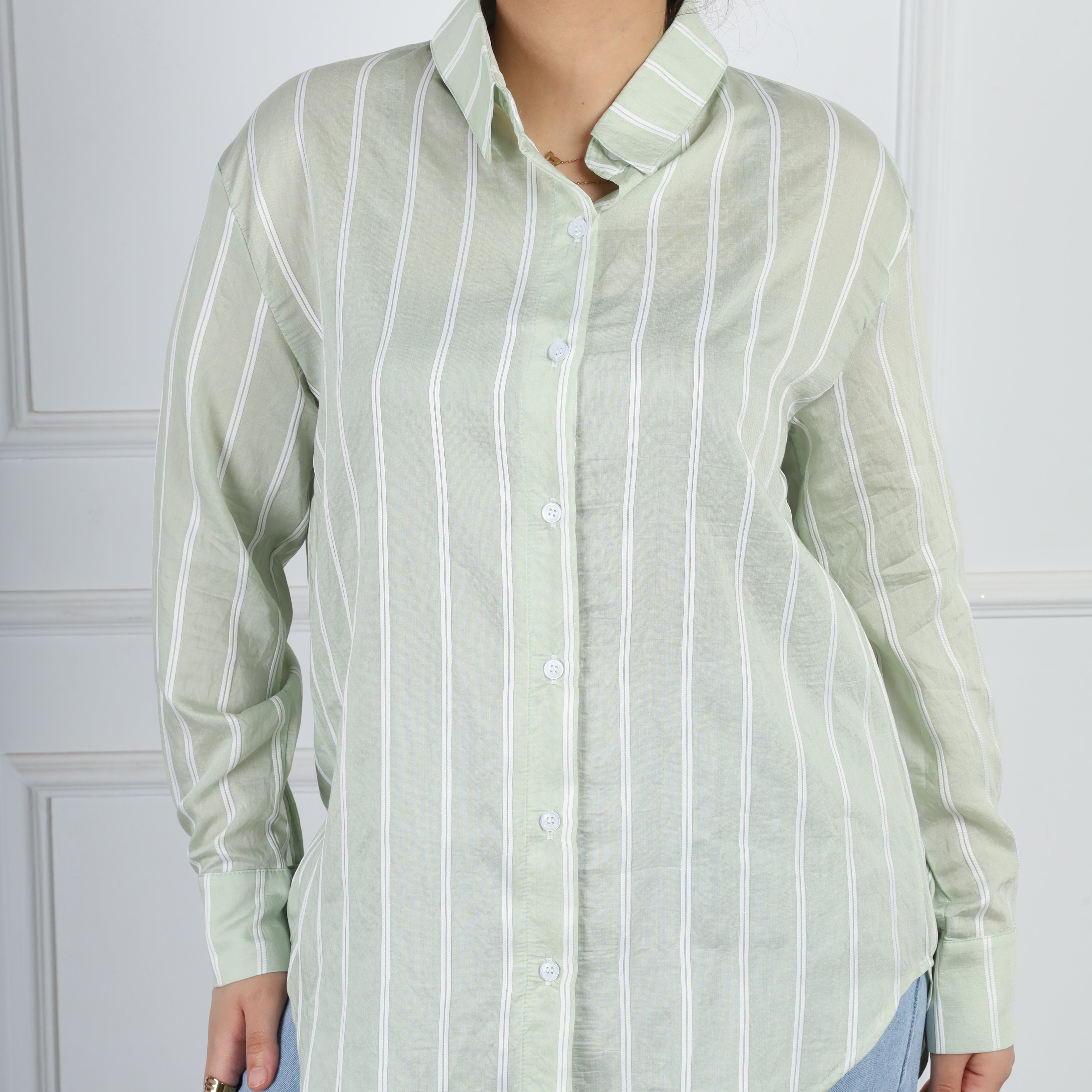 Striped Long Shirt s154230107