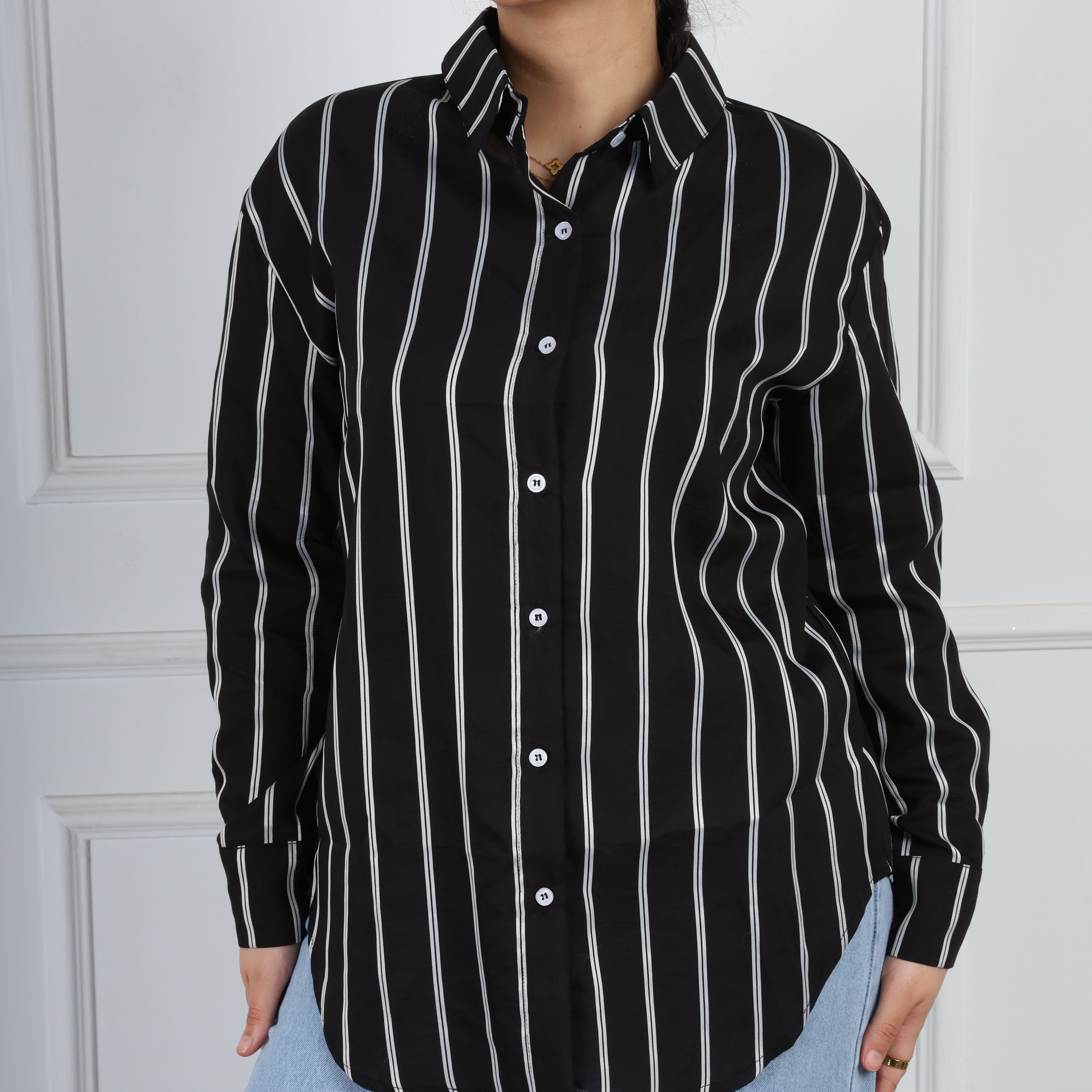Striped Long Shirt s154230107