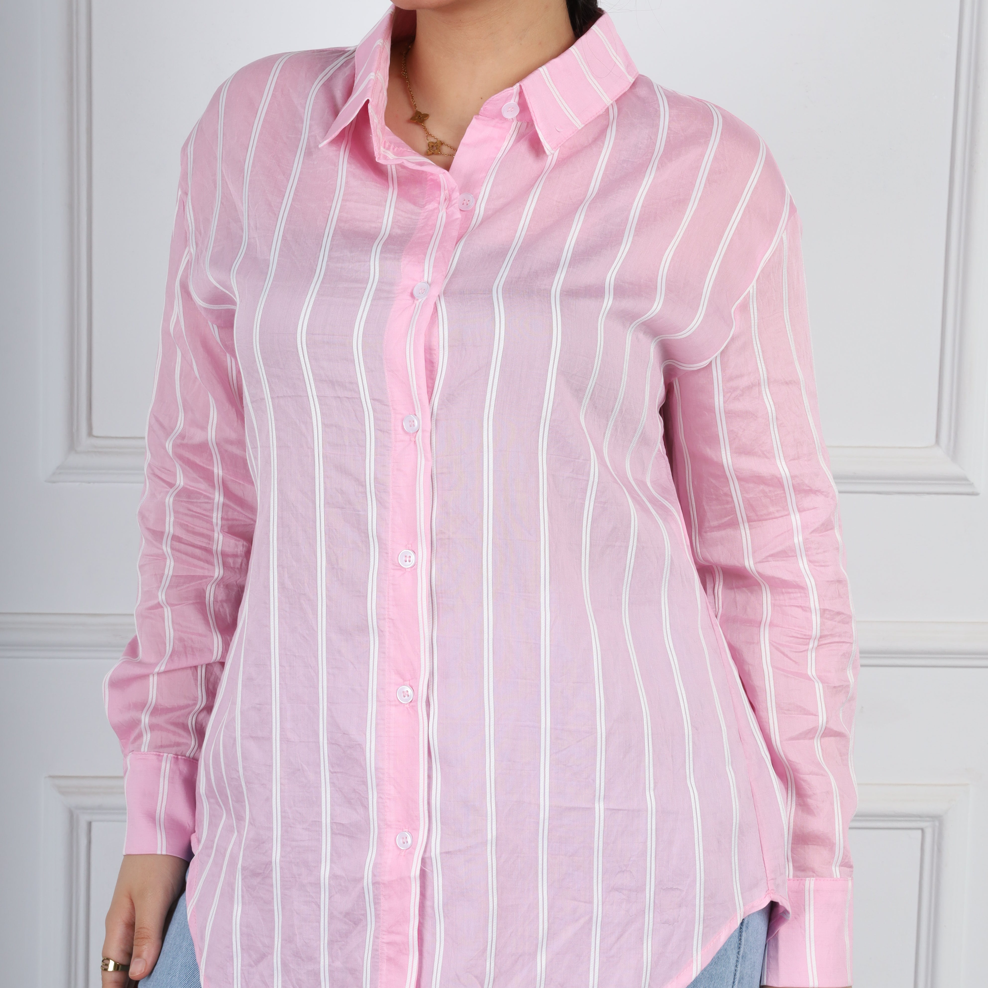 Striped Long Shirt s154230107
