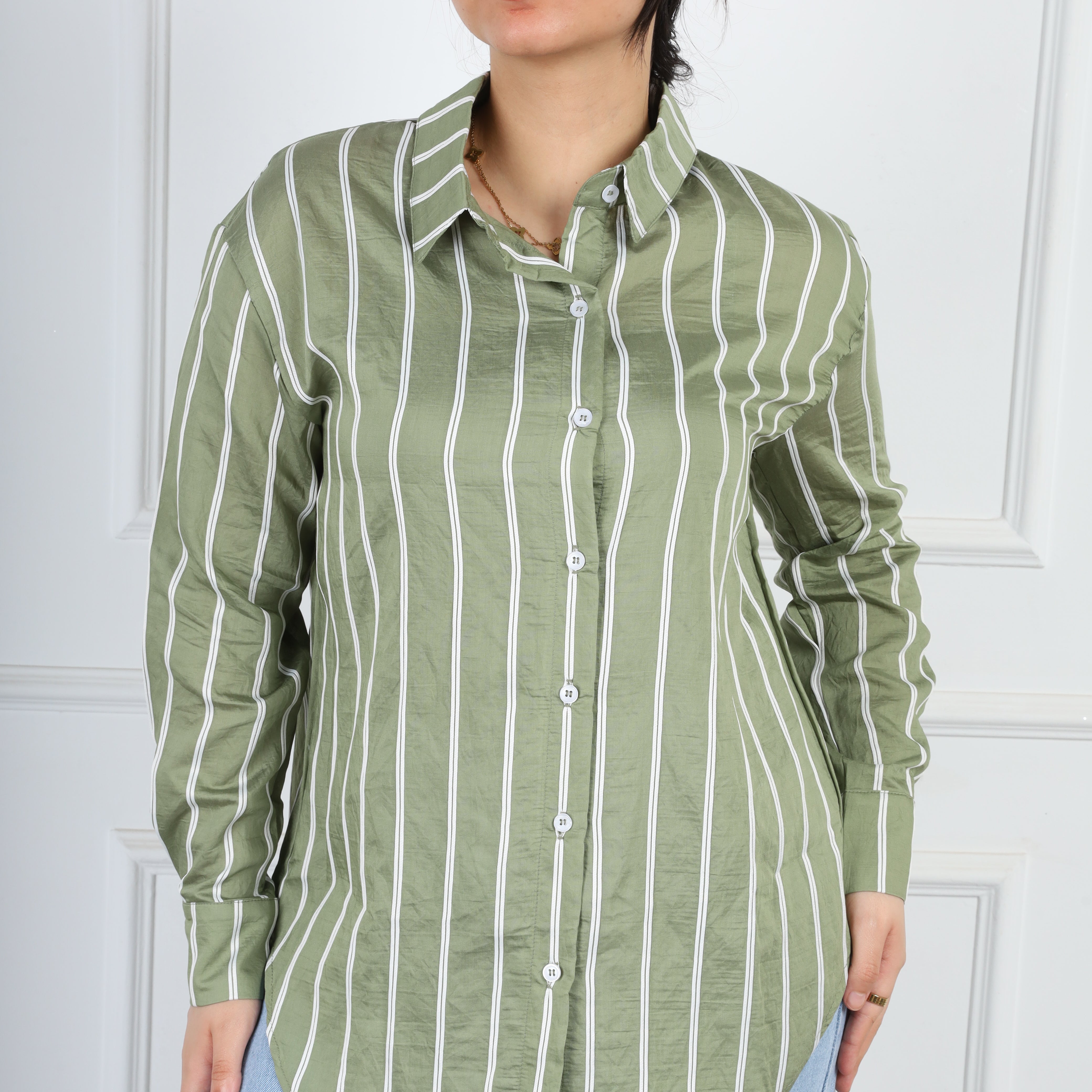 Striped Long Shirt s154230107