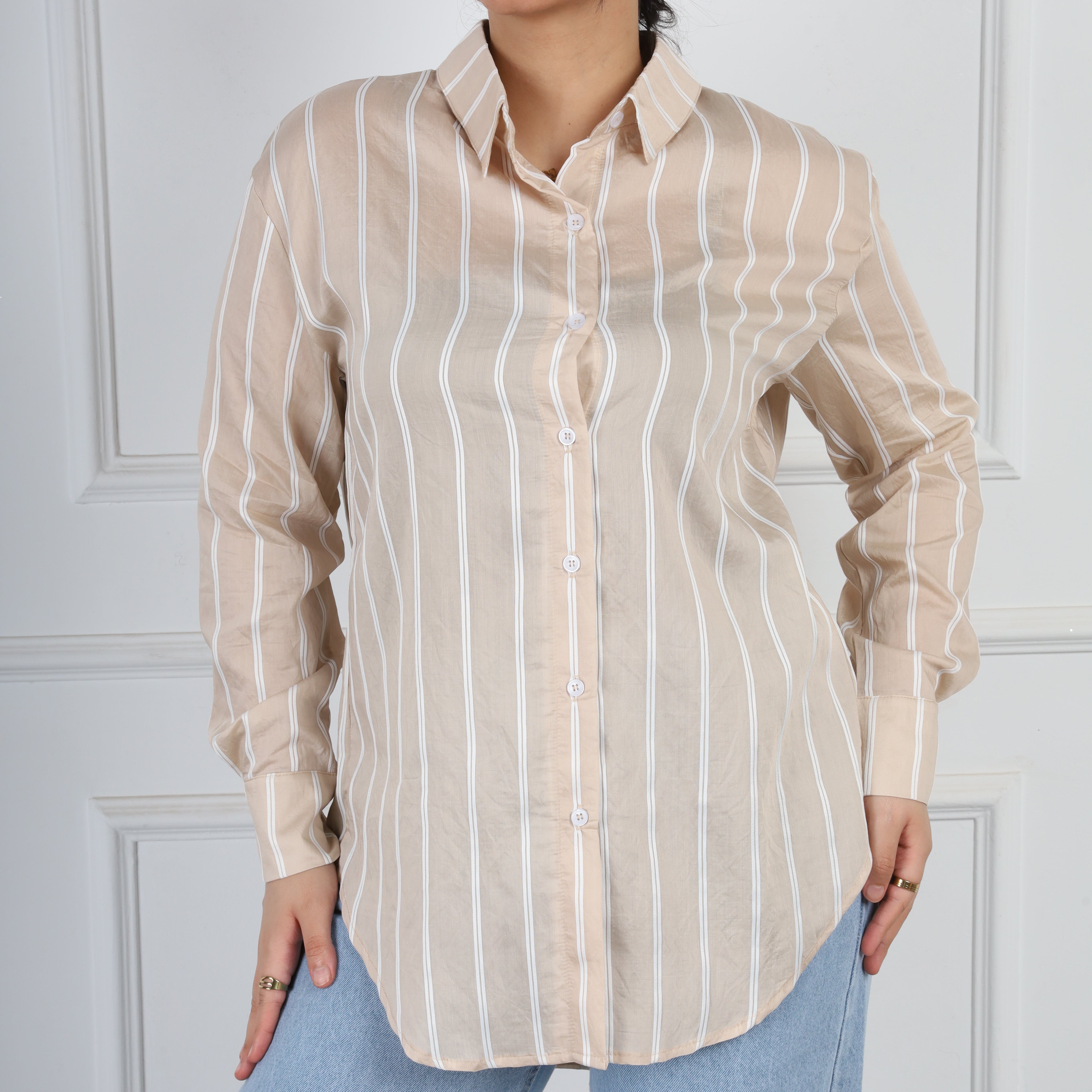 Striped Long Shirt s154230107