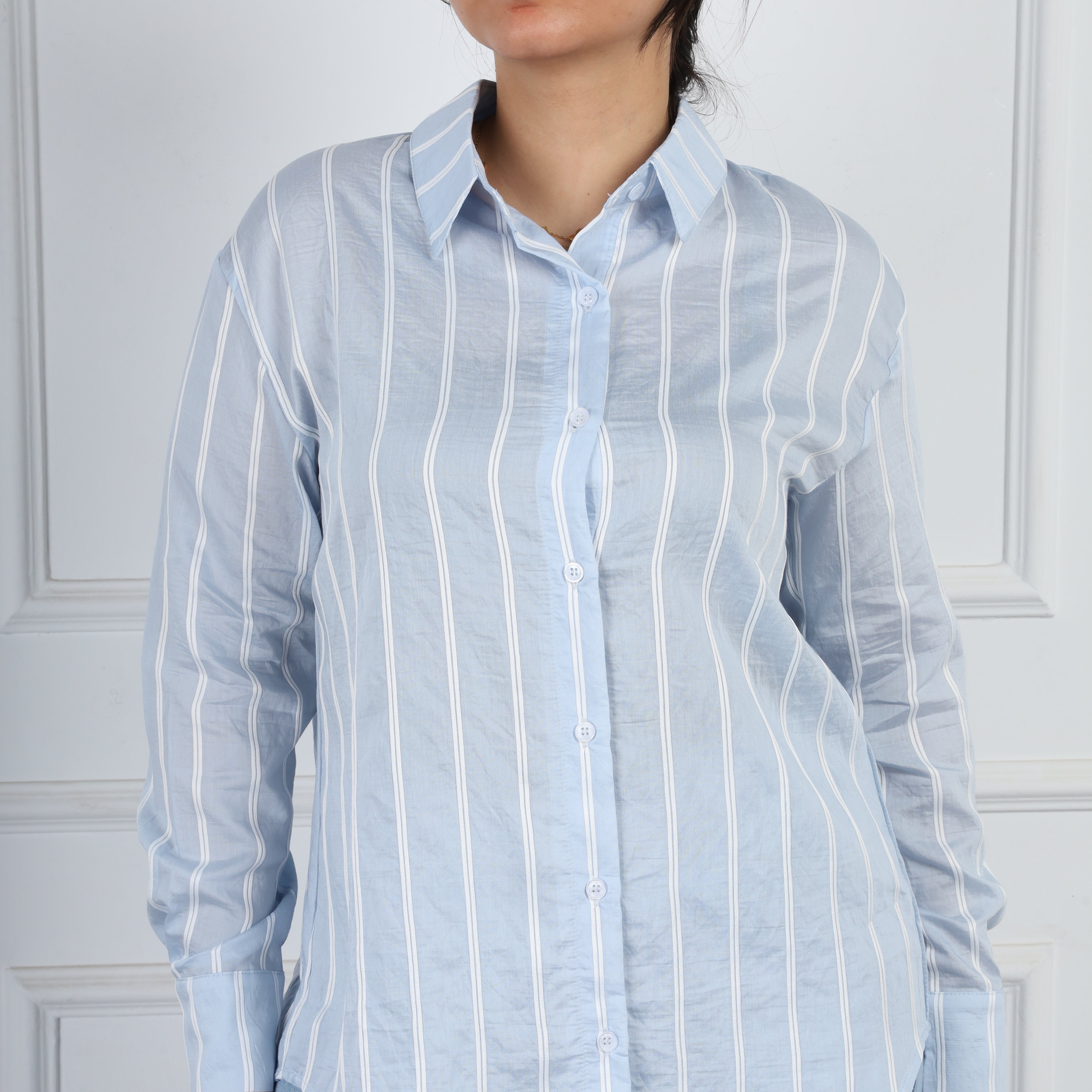 Striped Long Shirt s154230107