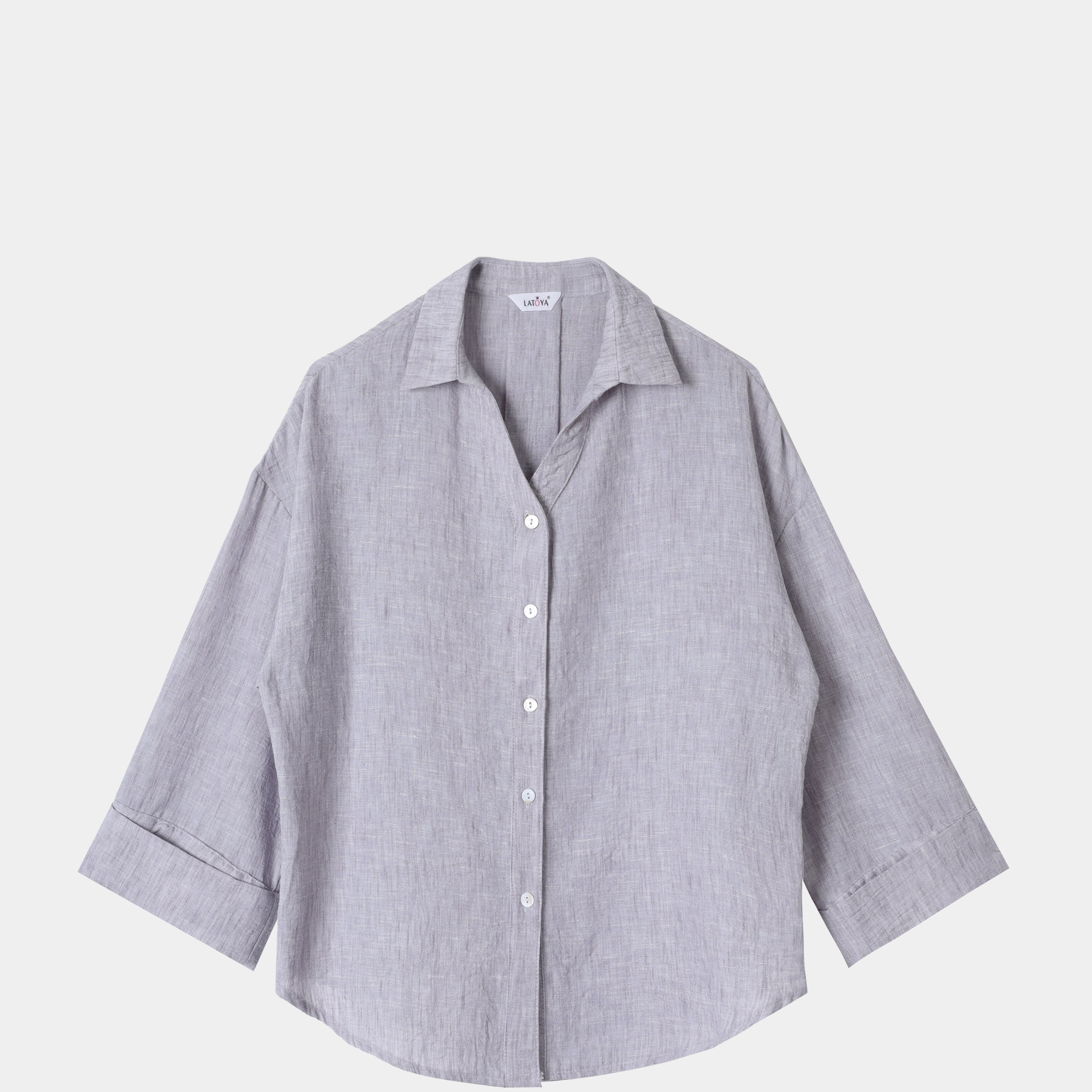 Oversized Plain Shirt s154230135