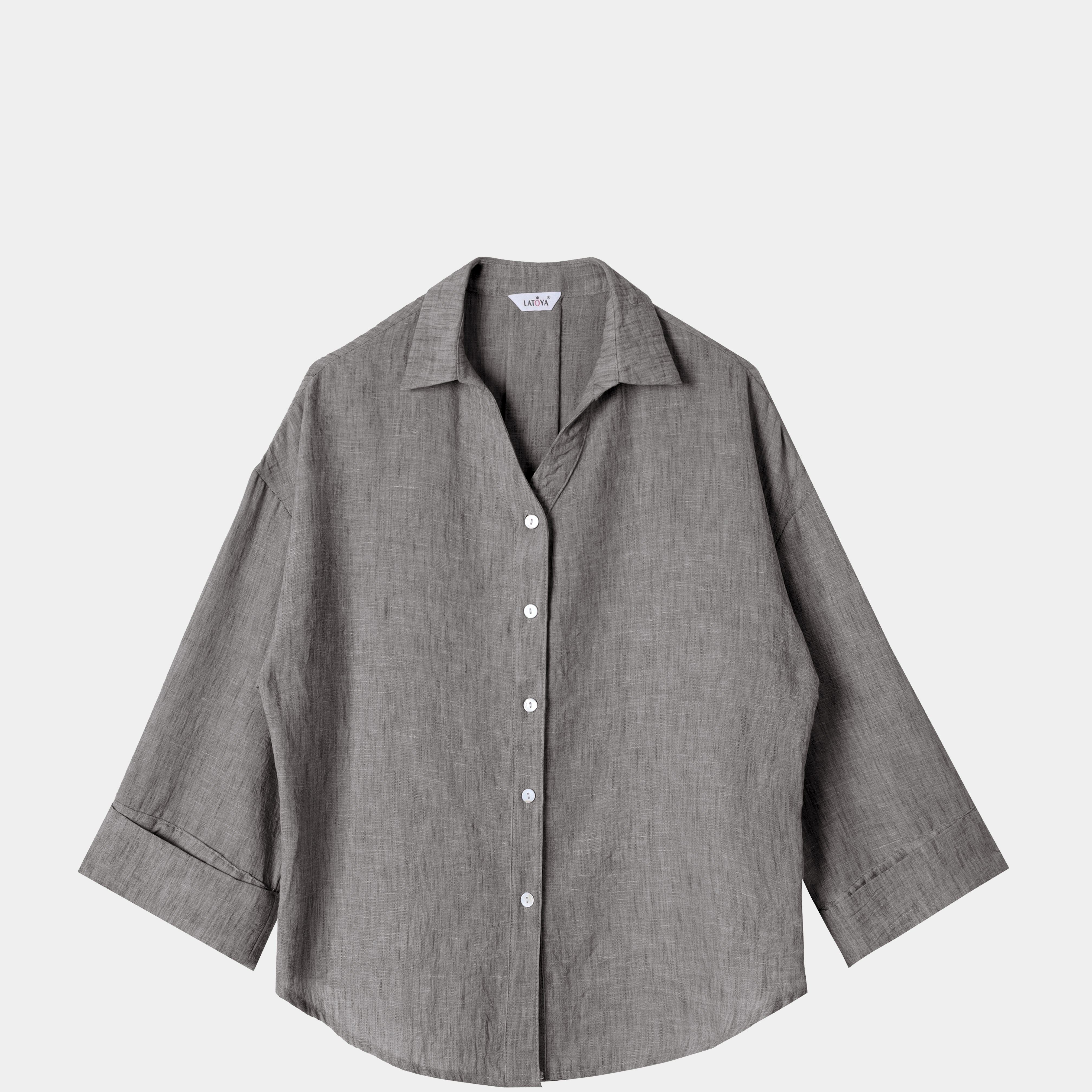 Oversized Plain Shirt s154230135