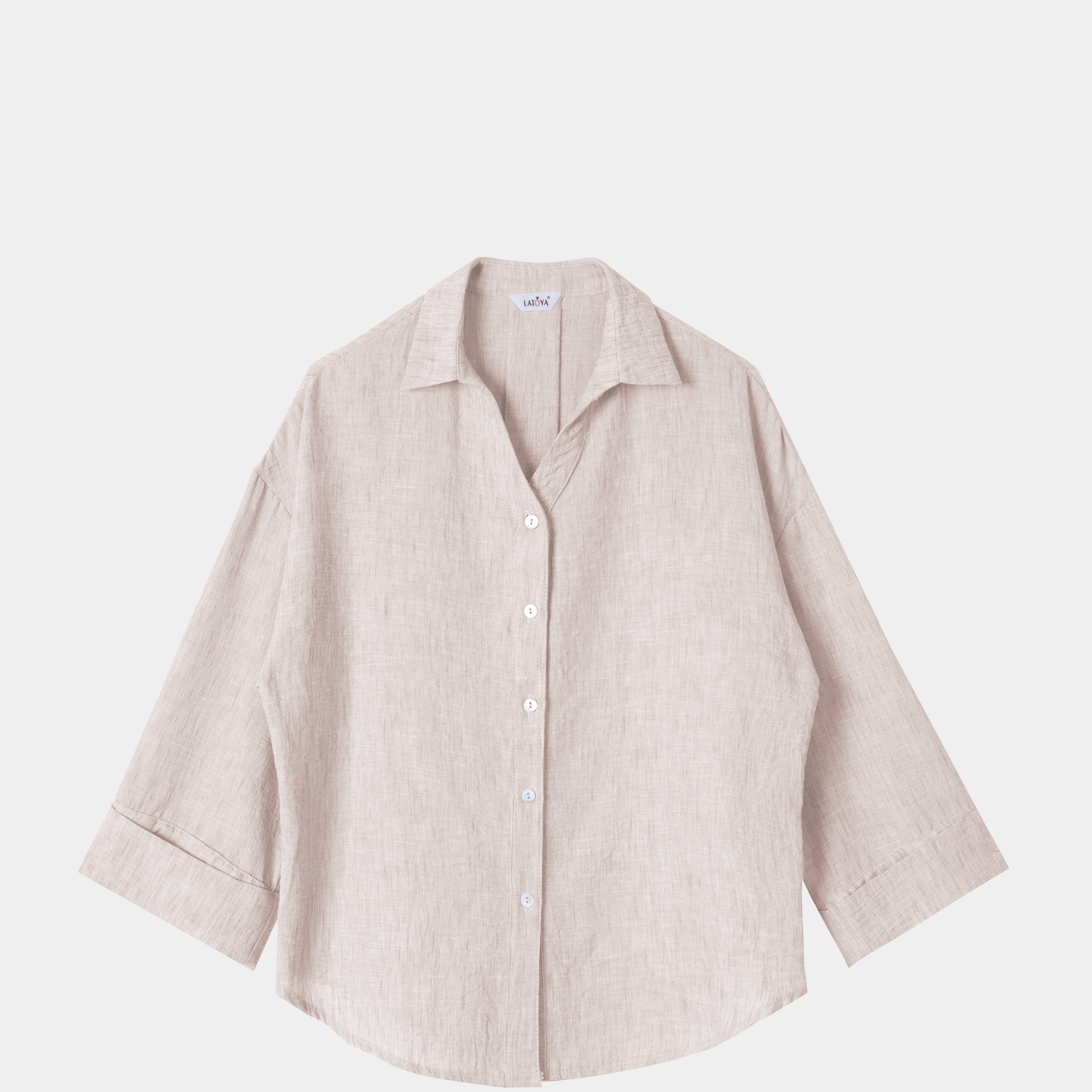 Oversized Plain Shirt s154230135