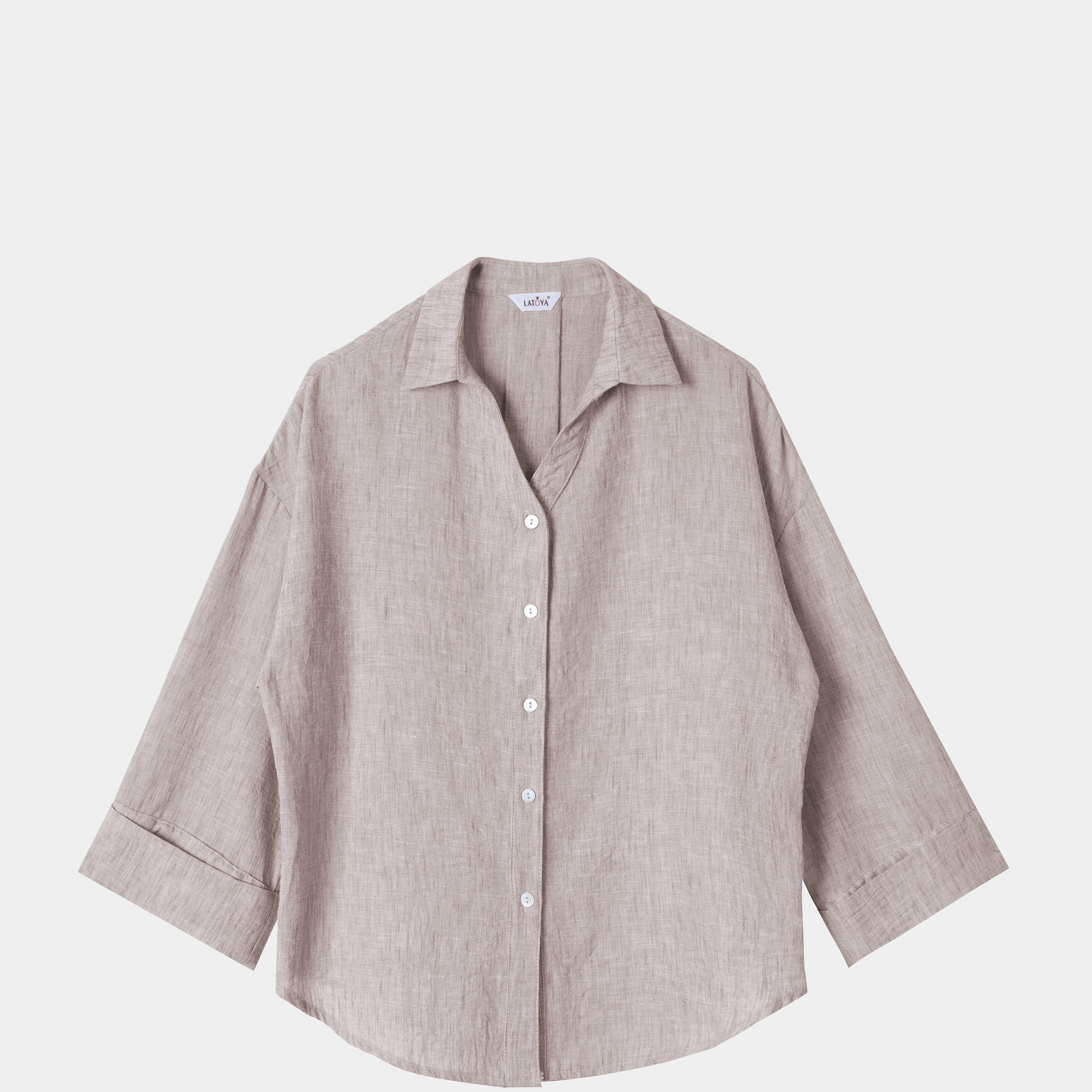 Oversized Plain Shirt s154230135