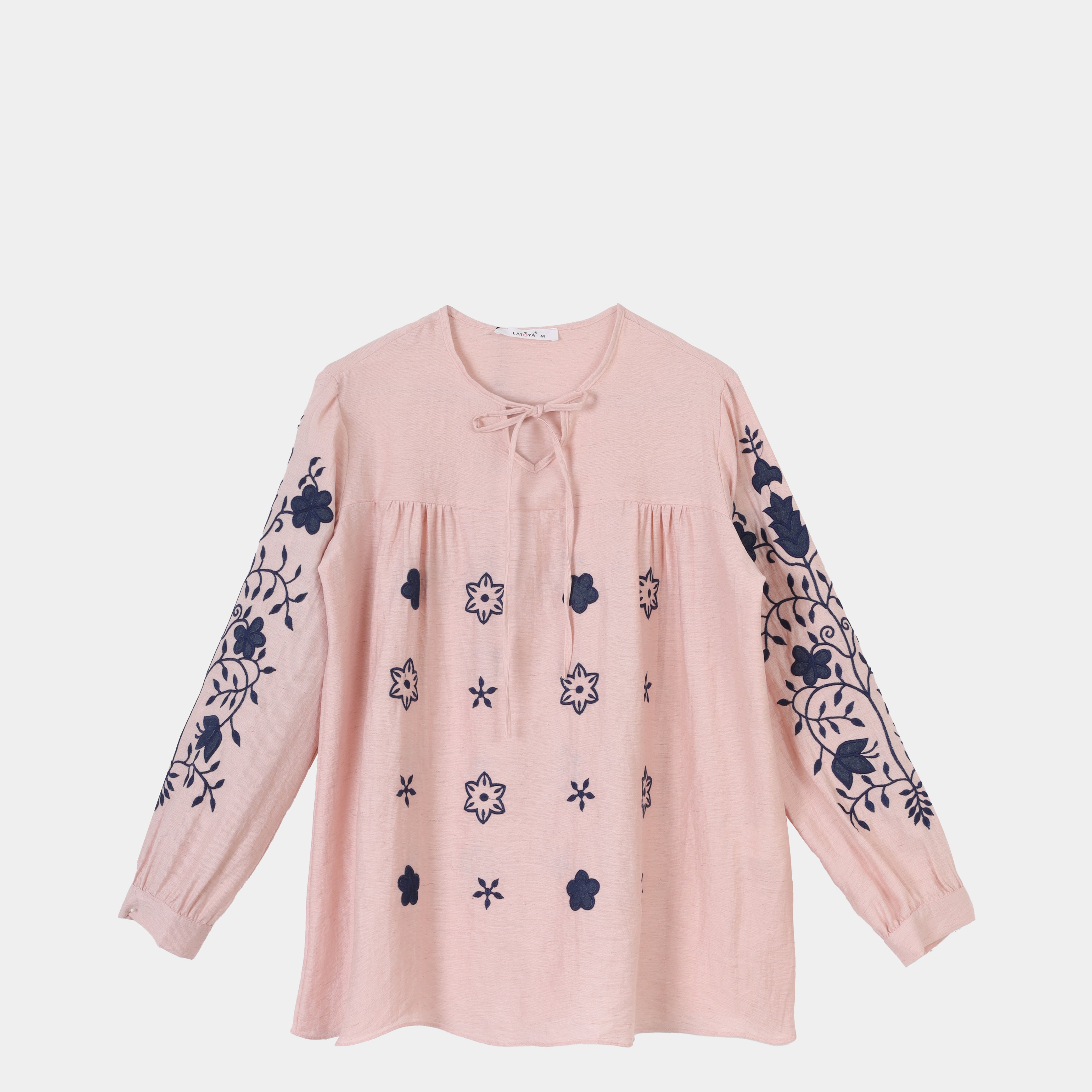 Floral Linen Blouse s15601054