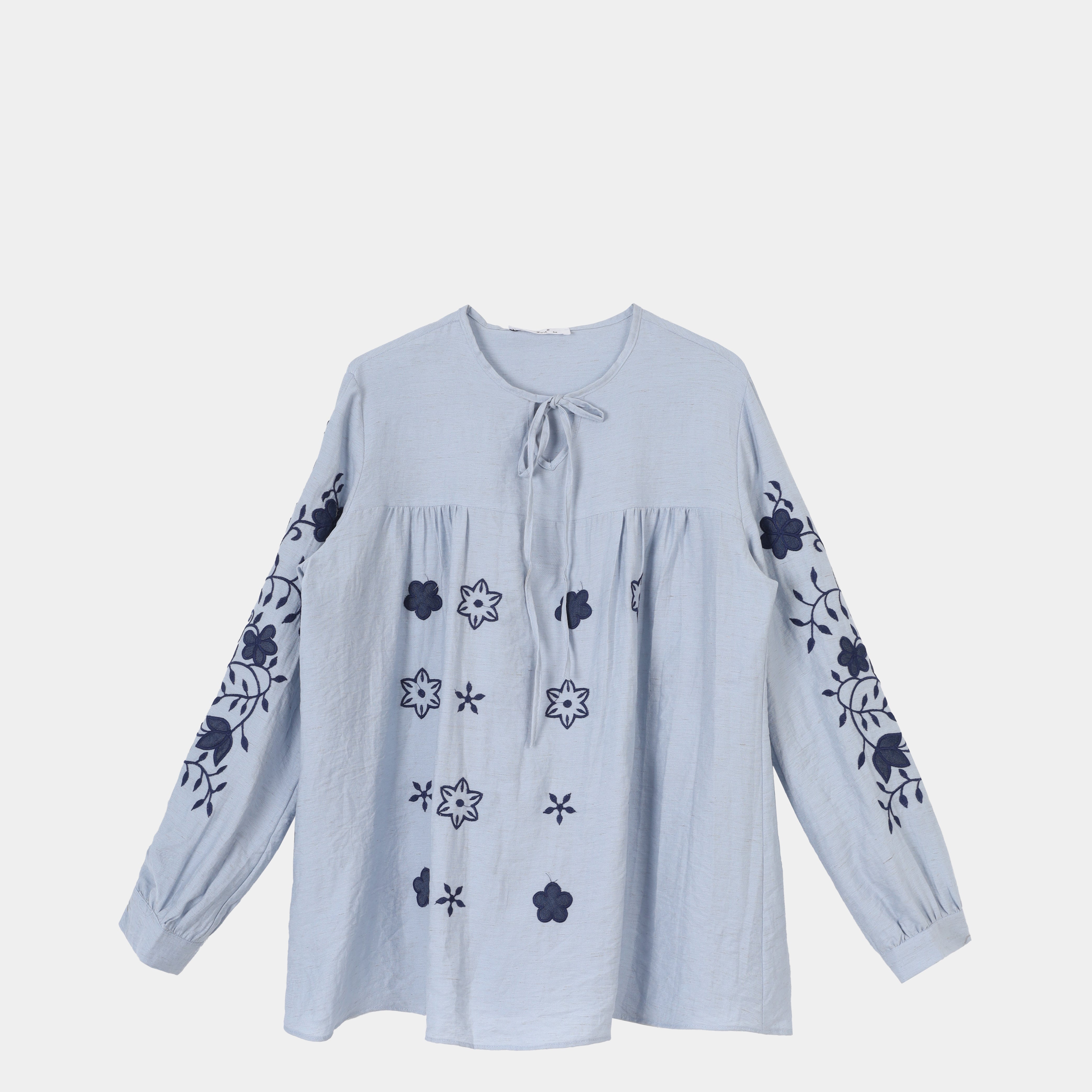 Floral Linen Blouse s15601054