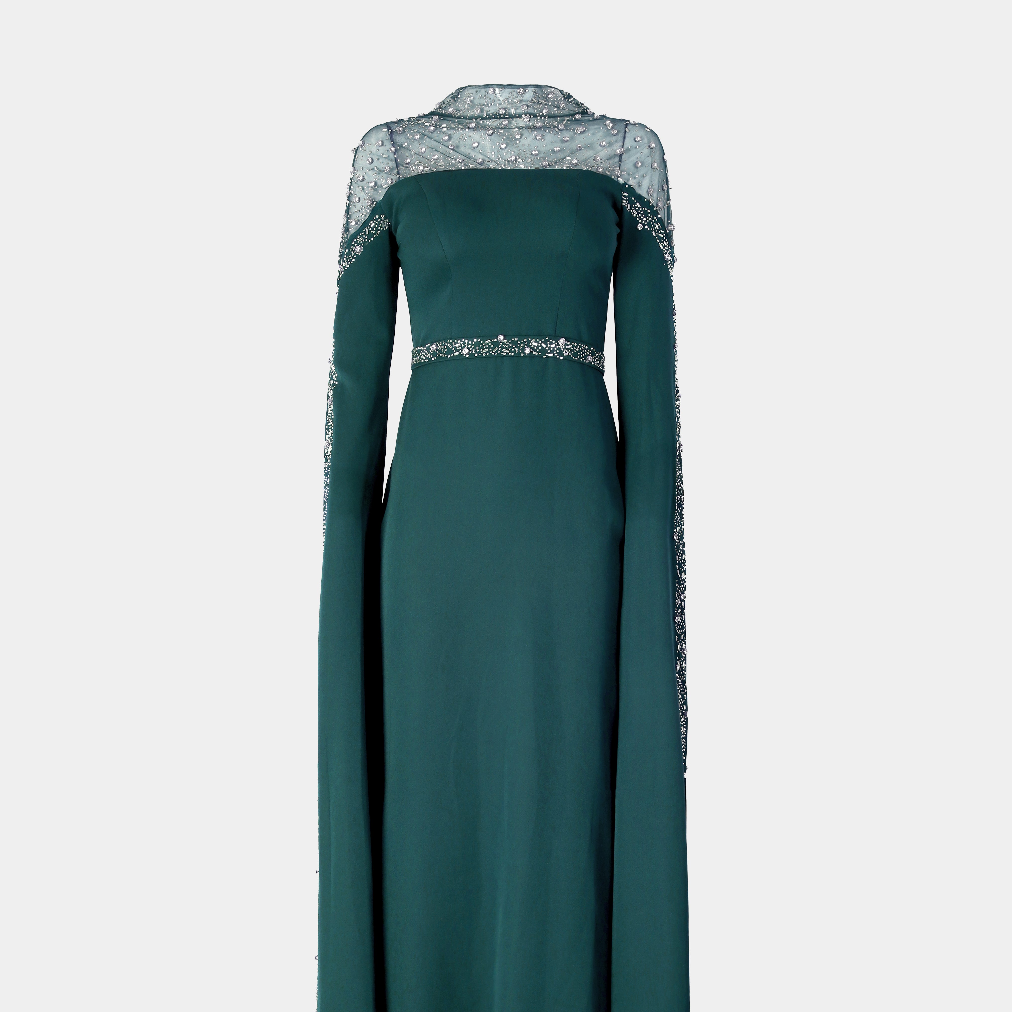 Glam Embellished Detail Gown s15912025