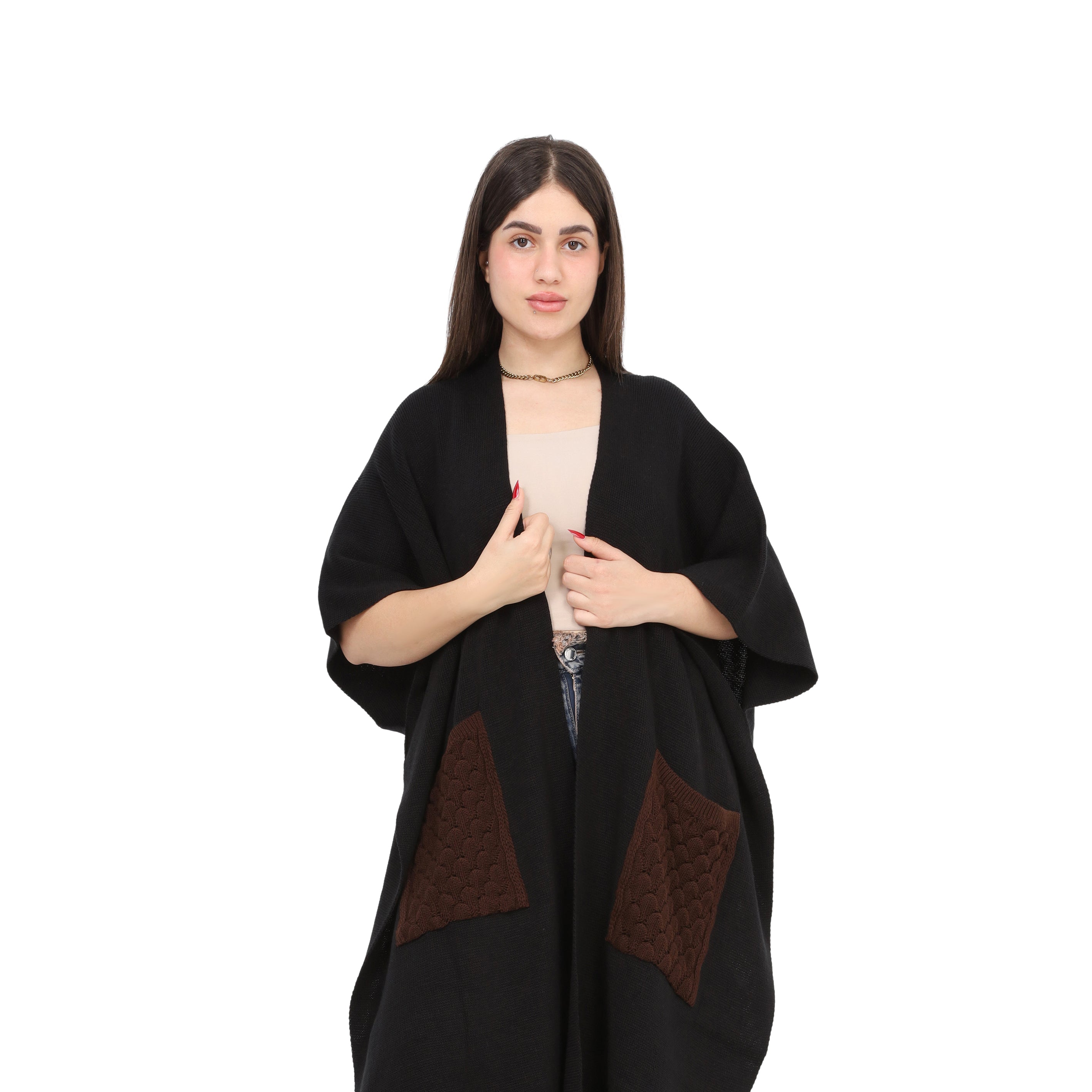 Short Sleeve Fringe Cardigan 17221027