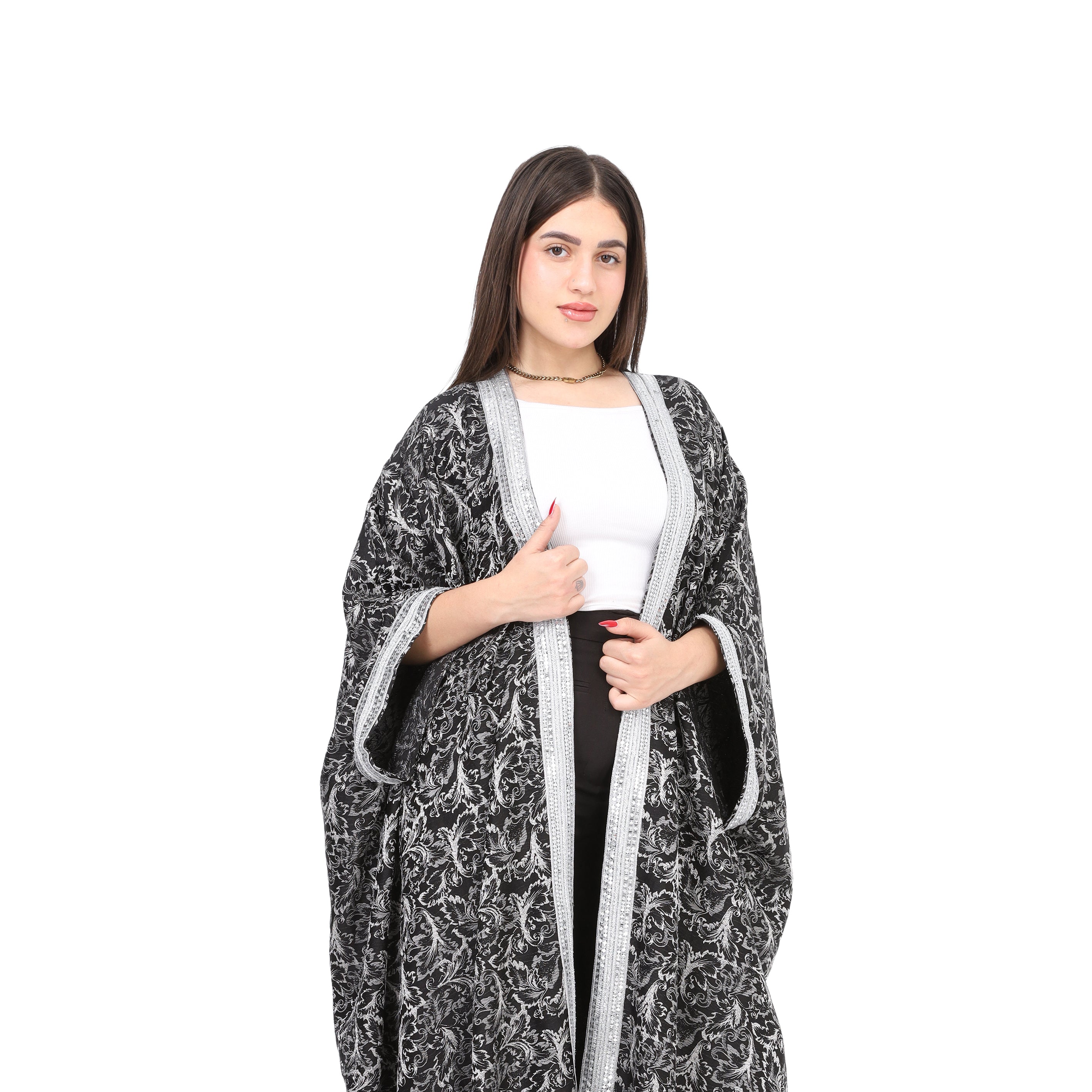 Luxury Embroidered Open Cardigan 1722703