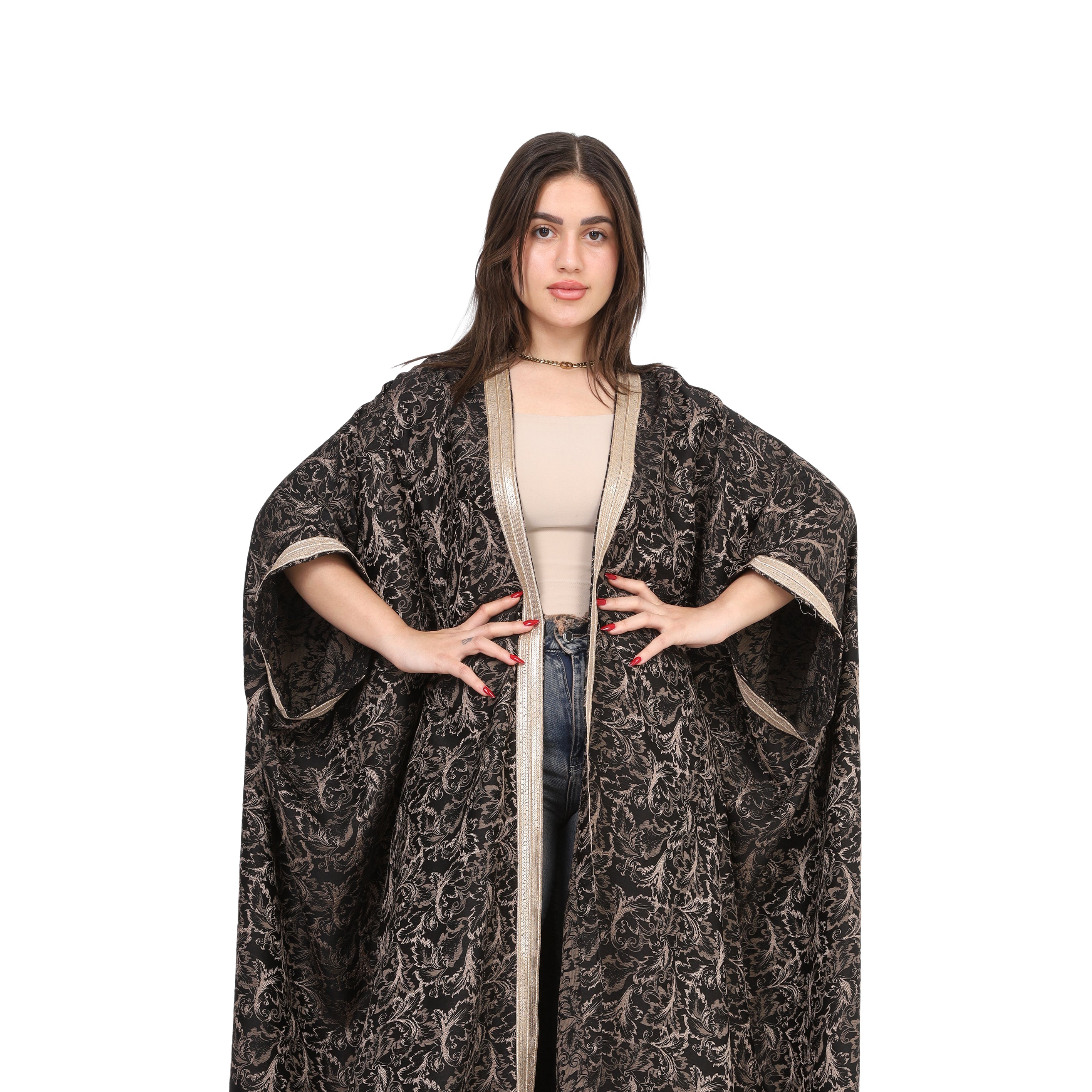 Luxury Embroidered Open Cardigan 1722703