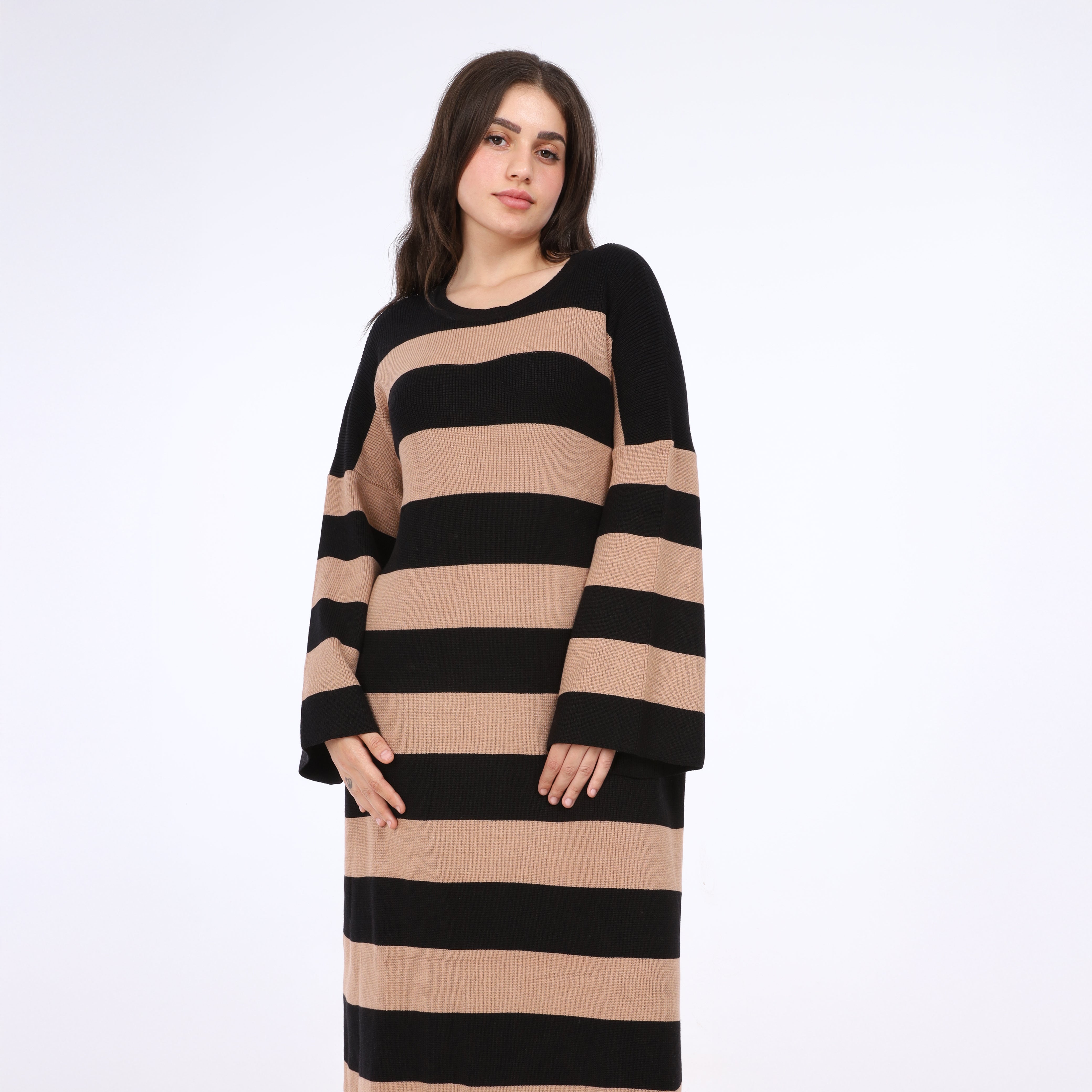 Striped Tie Dress w16252695