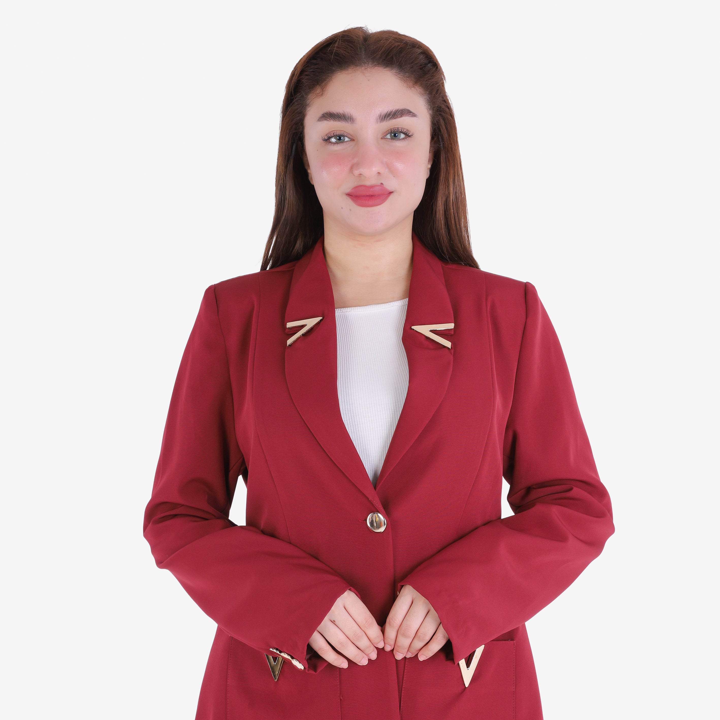 Classic Front-Button Closer Blazer 2000/043