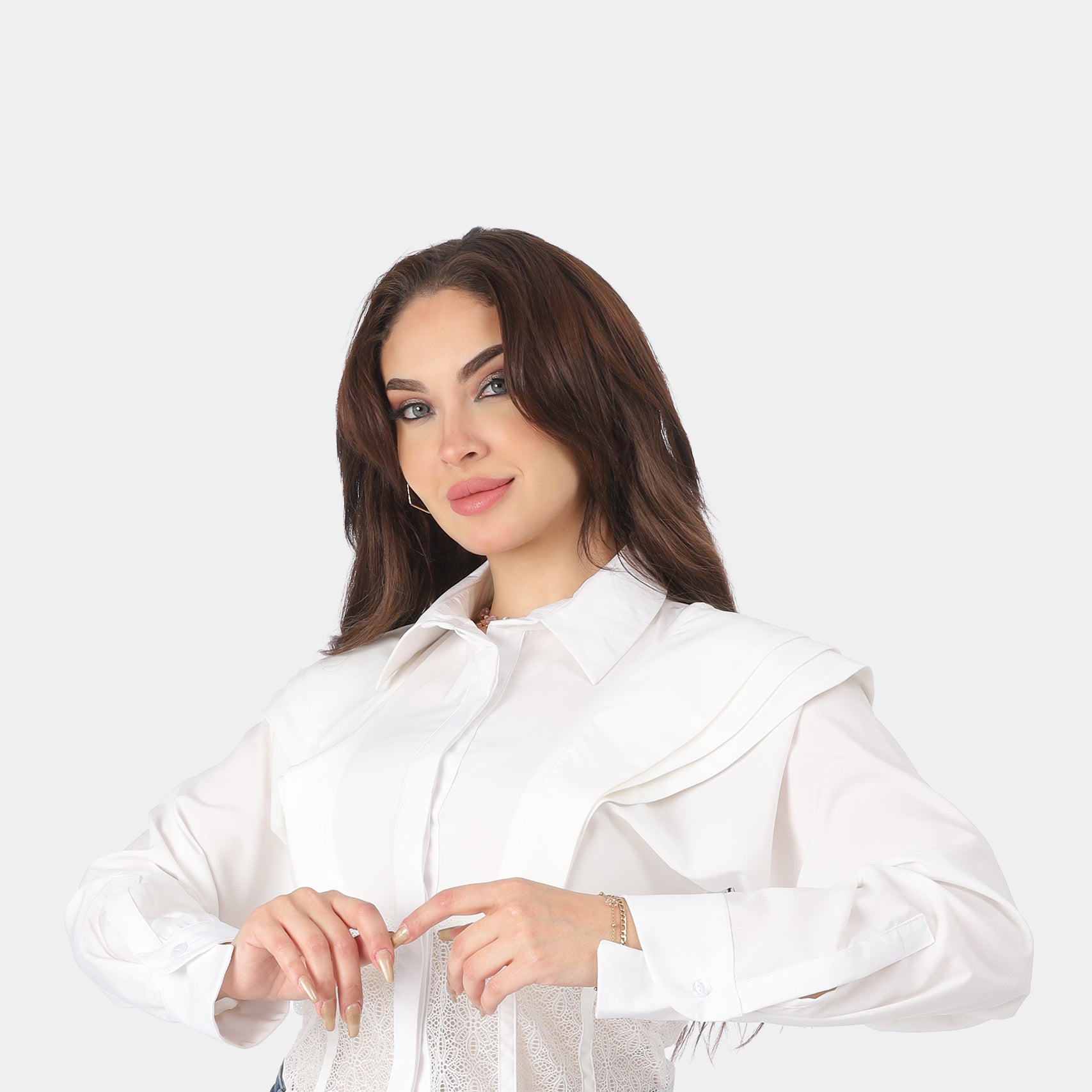 Ruffle Lace Blouse 2000/101