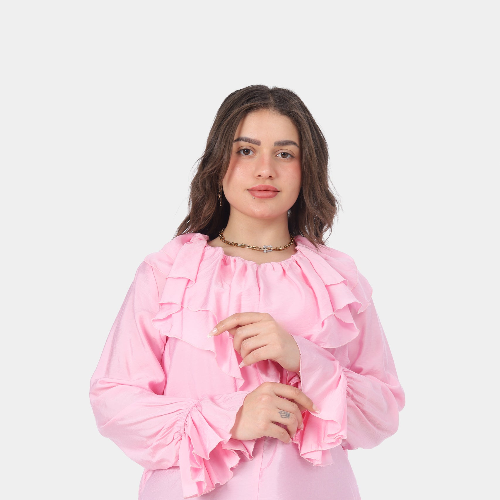 Short Ruffle Blouse 2000/102