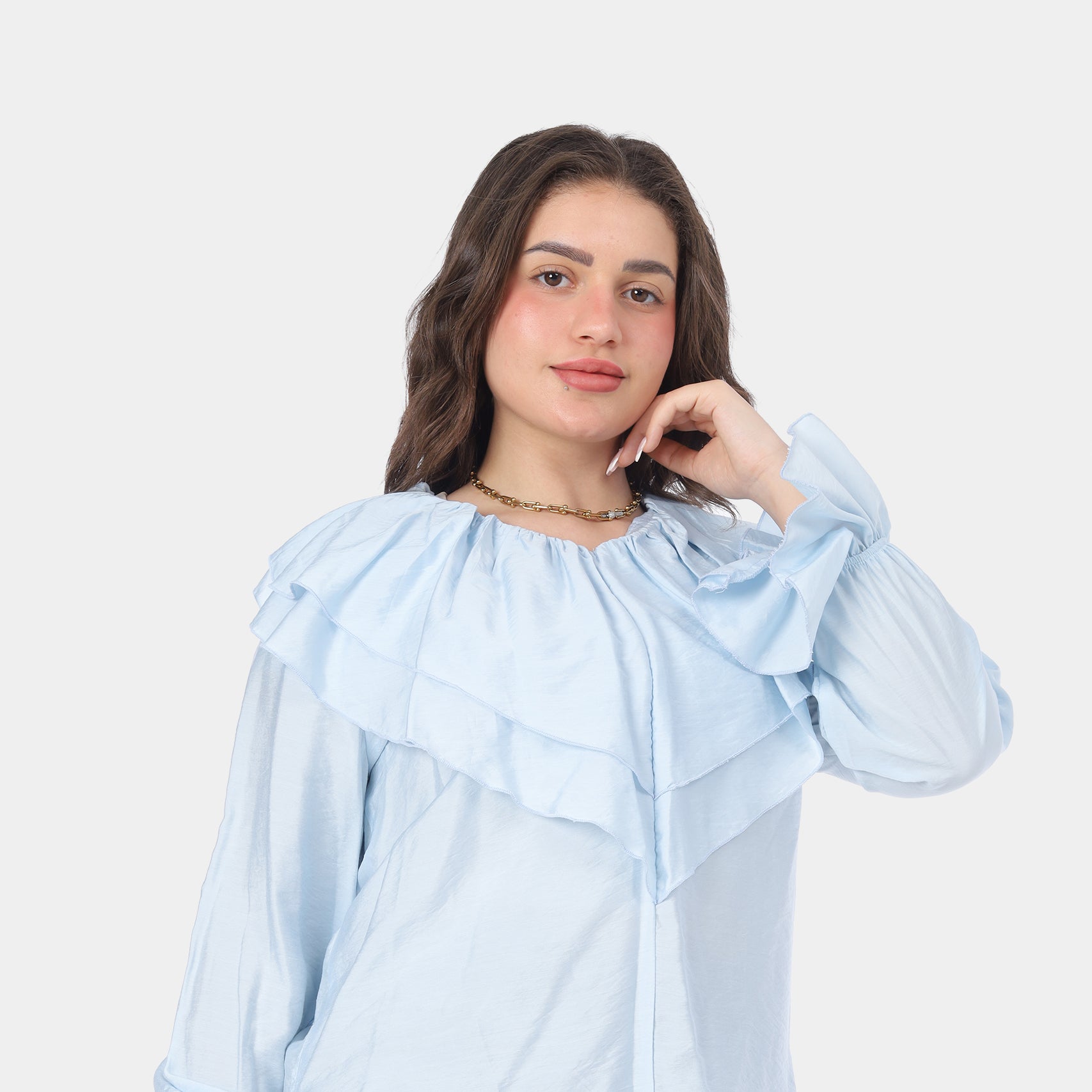 Short Ruffle Blouse 2000/102