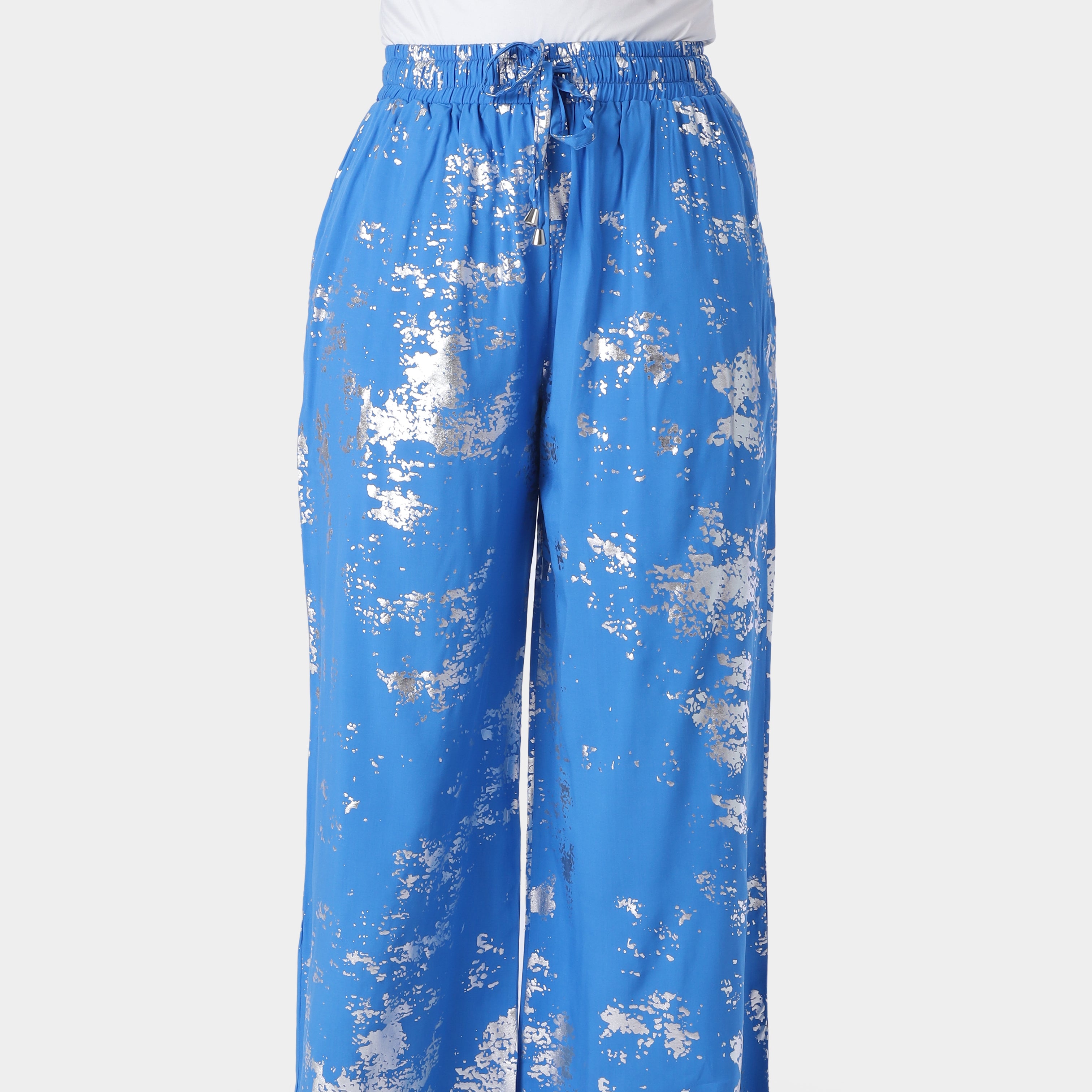 Abstract Print Trousers 2000/111/7