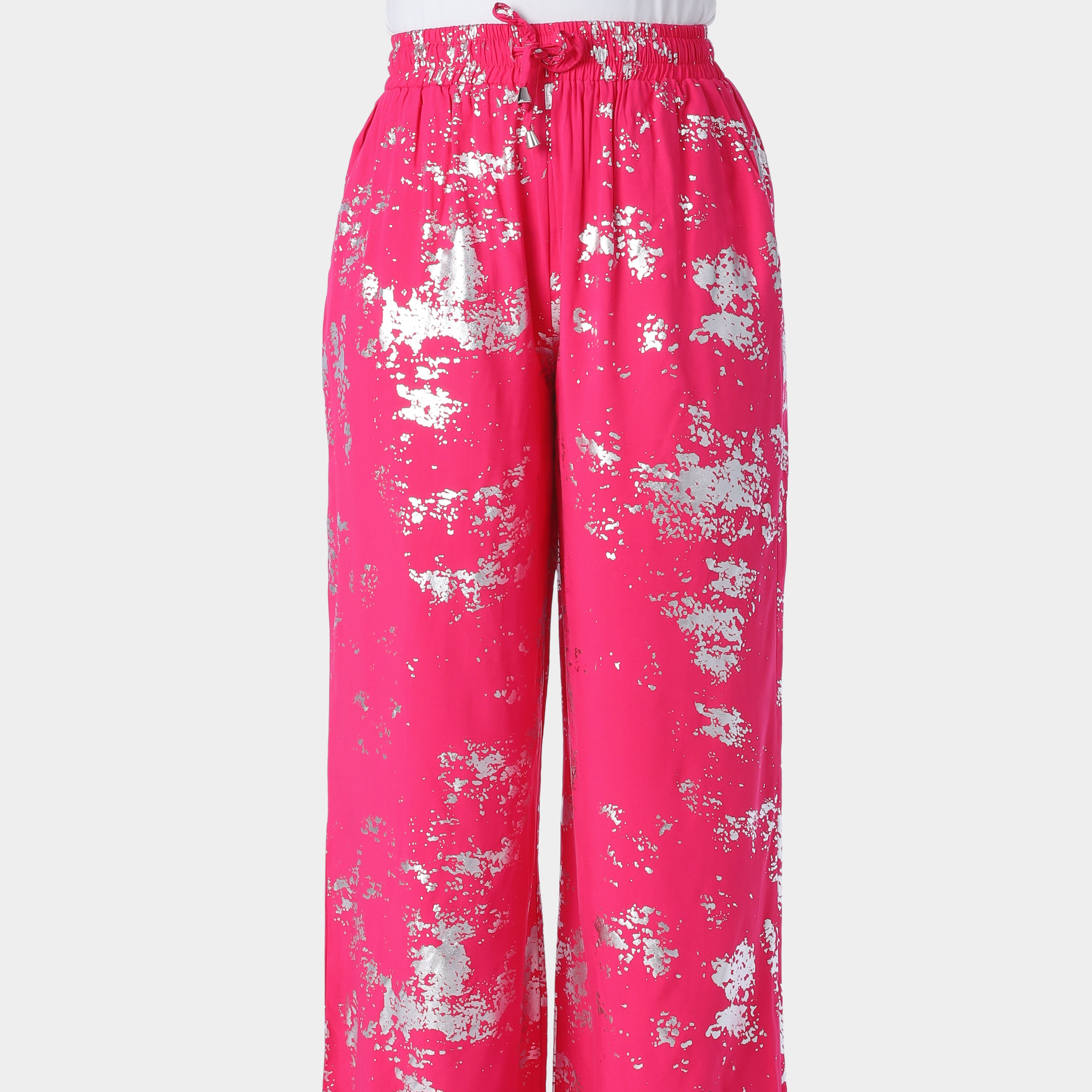 Abstract Print Trousers 2000/111/7